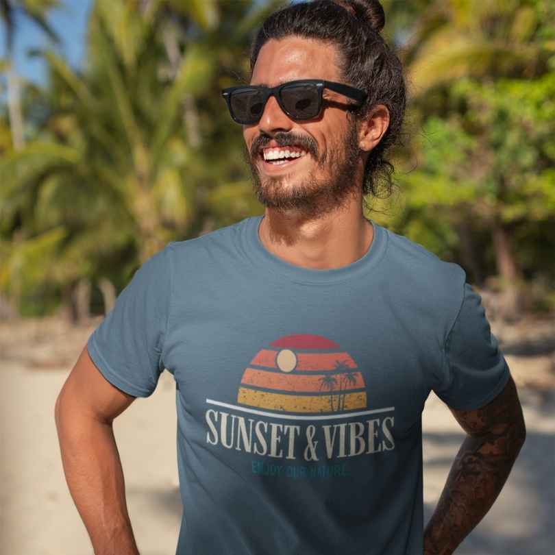 Sunset & Vibes Summer Tee