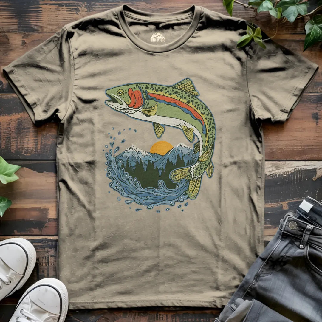 Rainbow Trout Lake Tee