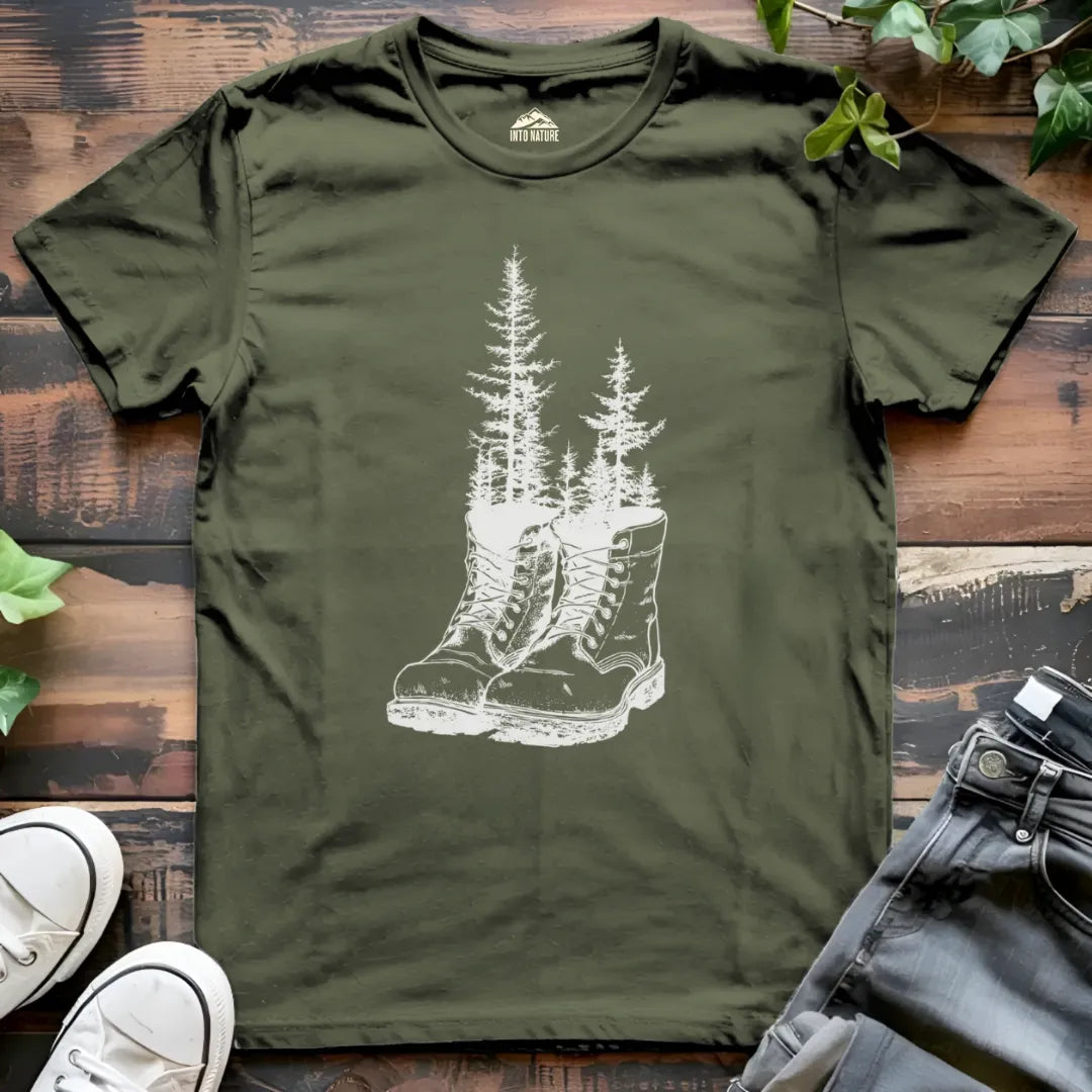 The Forest Boots Tee