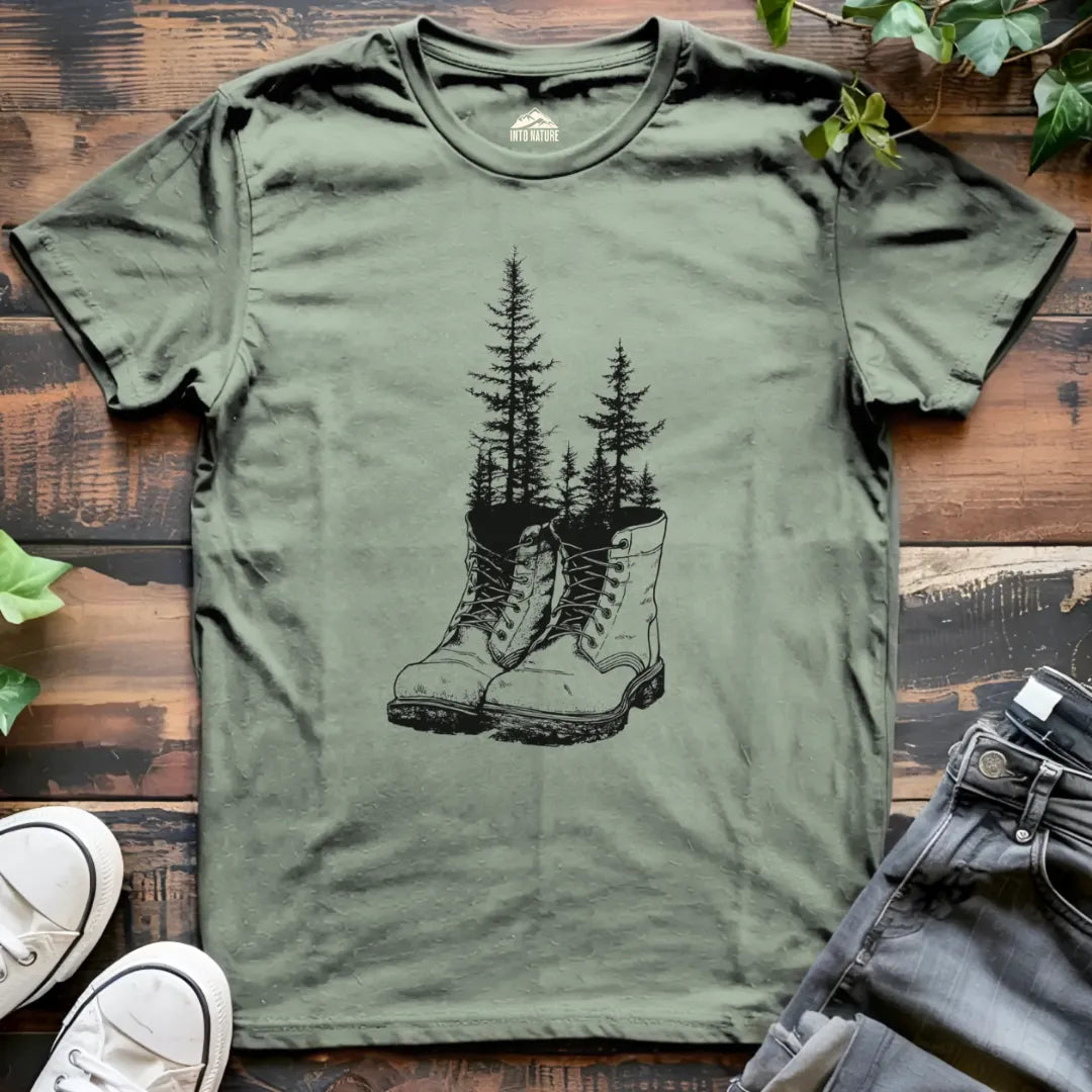 The Forest Boots Tee