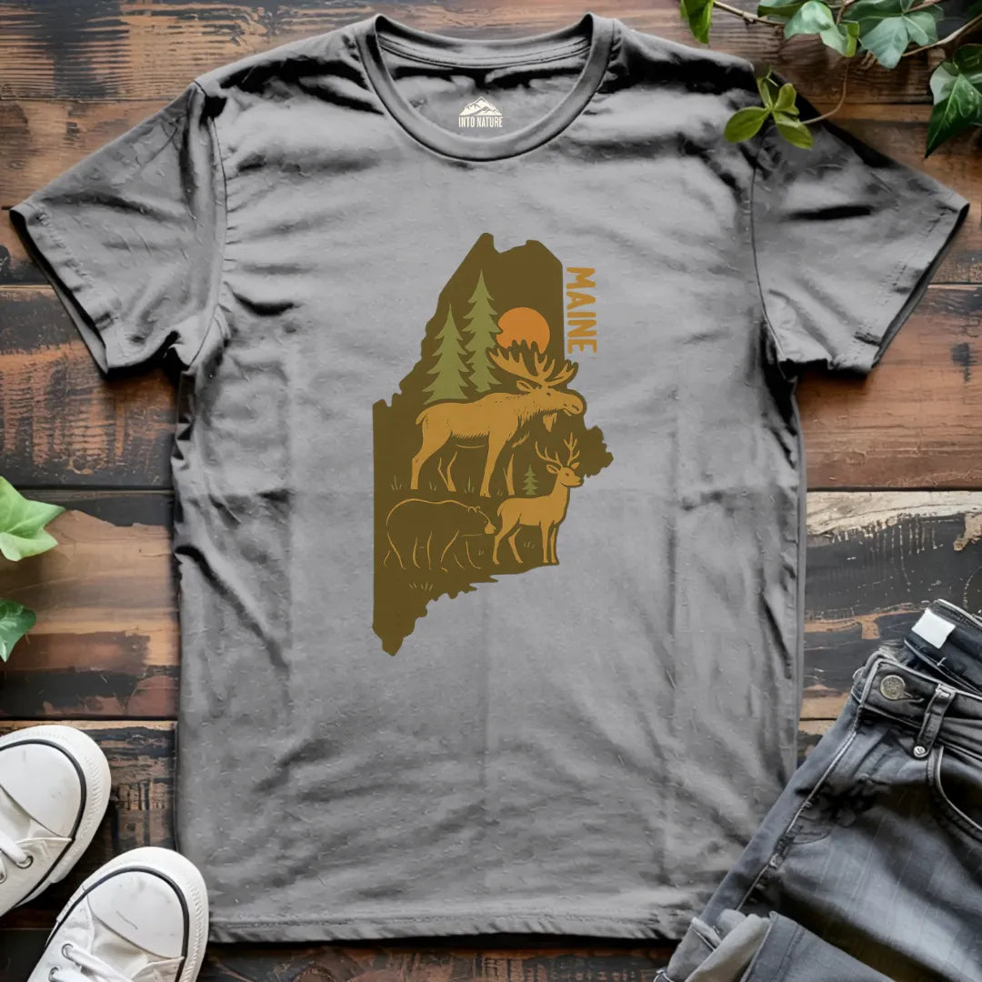 Maine Wildlife Tee