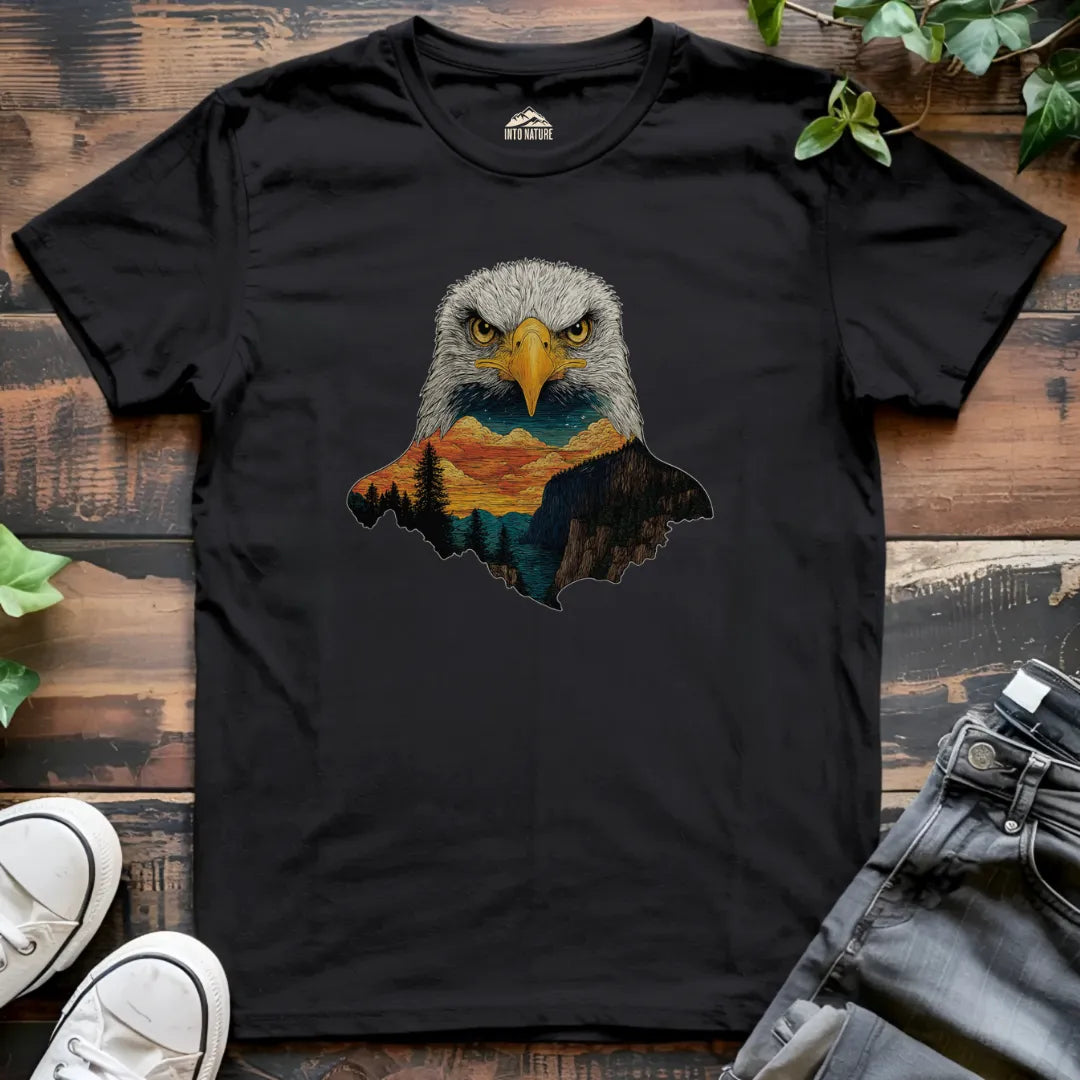Nature Landscape Eagle Tee