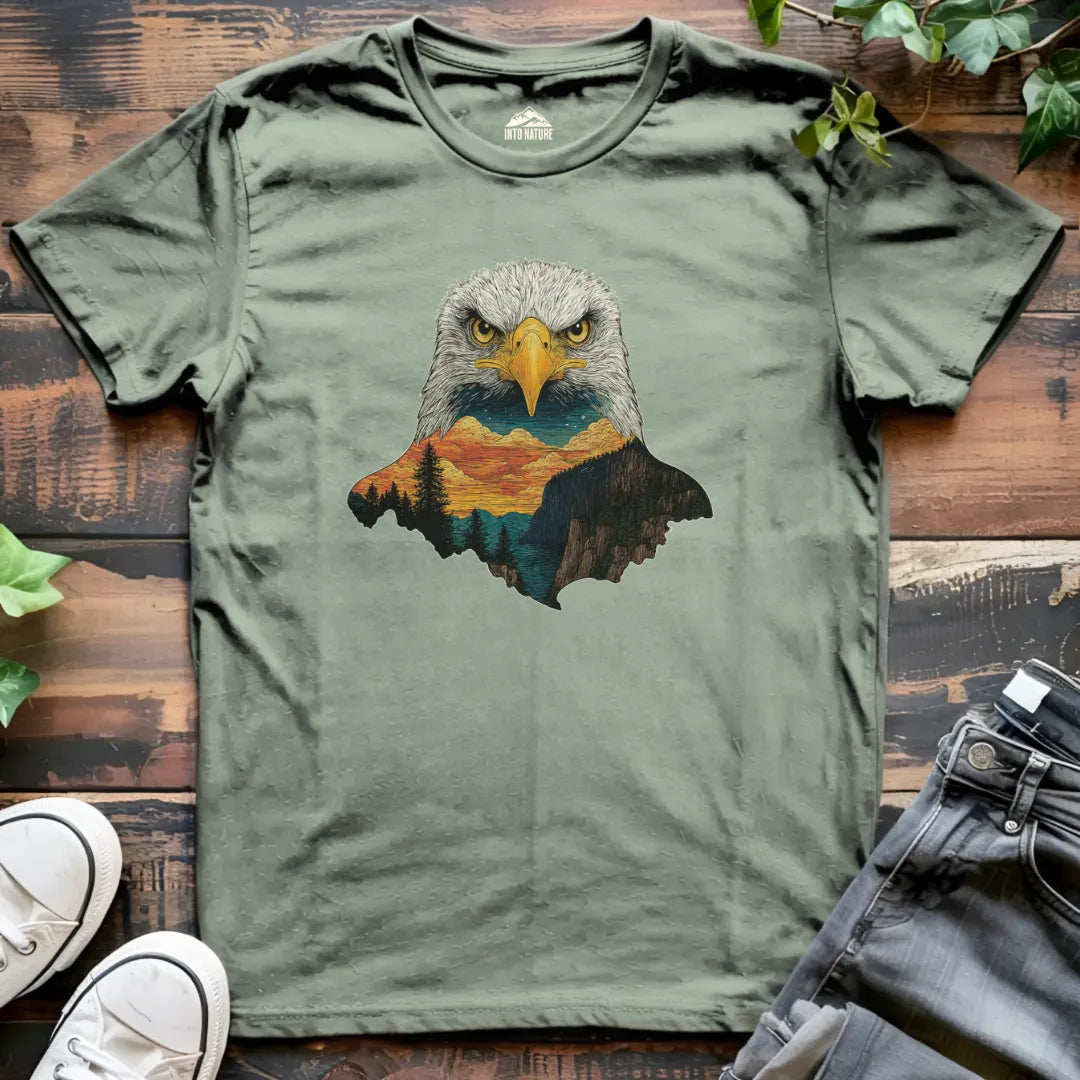 Nature Landscape Eagle Tee