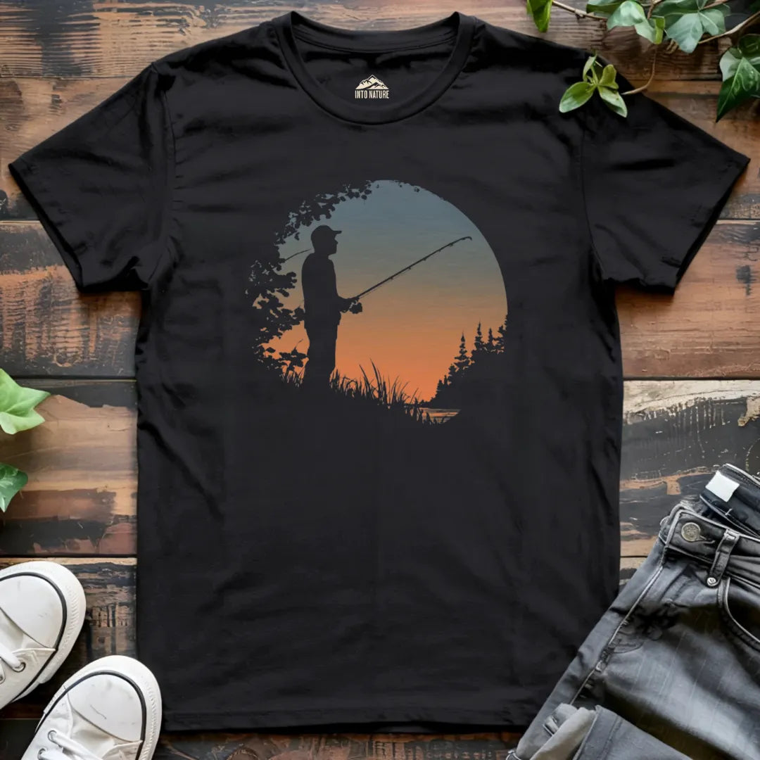 Fishing Sunset Tee