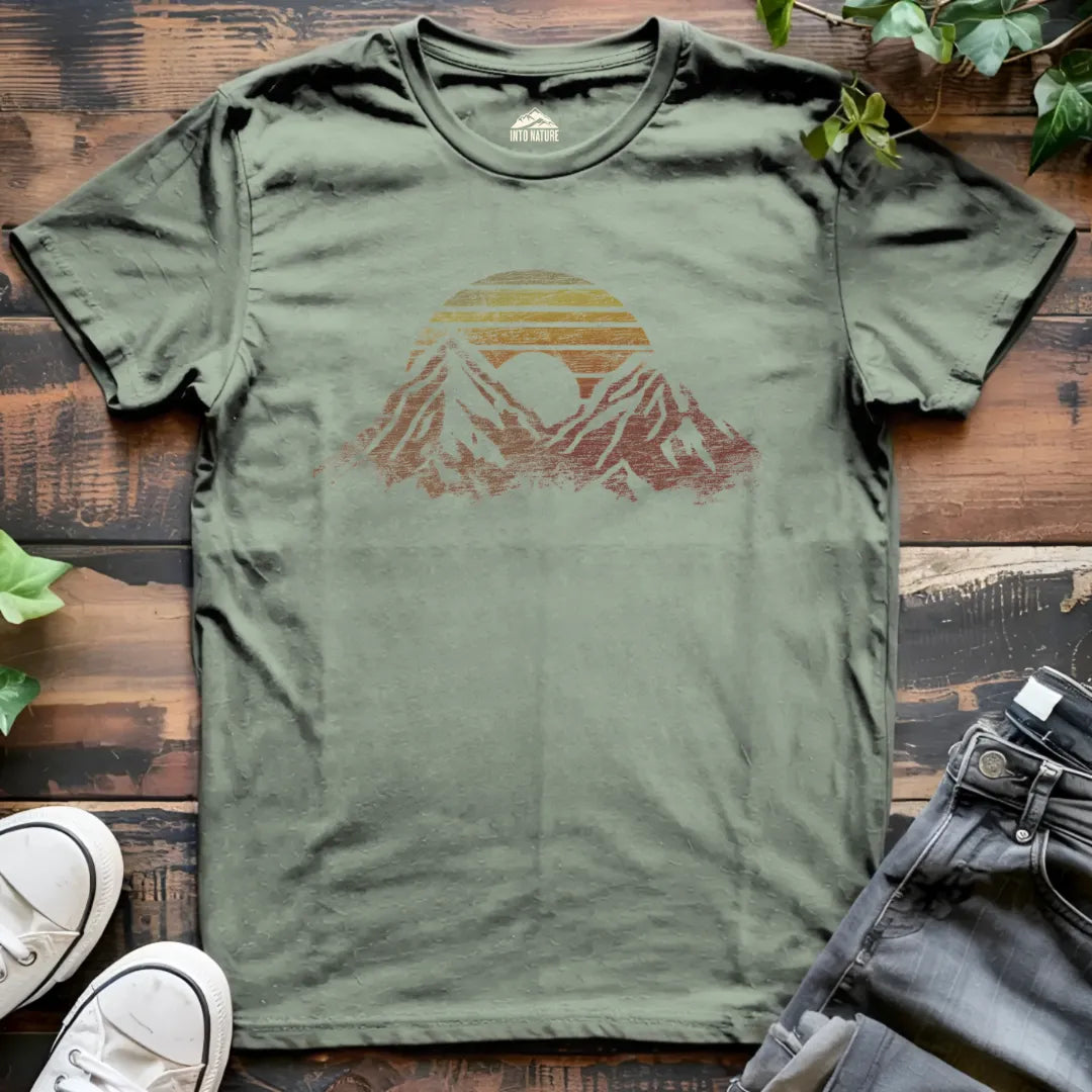 The Rainbow Mountain Sunset Tee