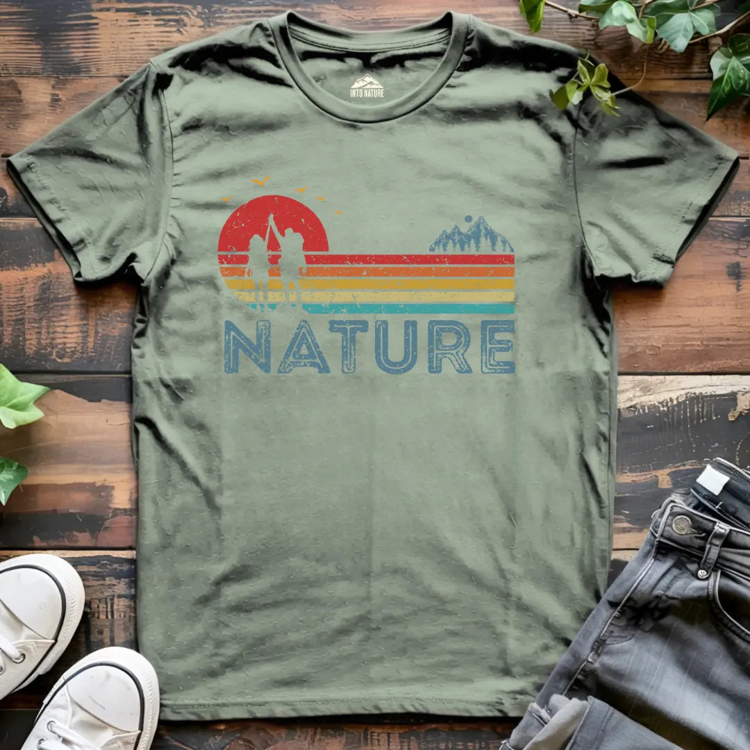 Retro Nature Hiking Tee