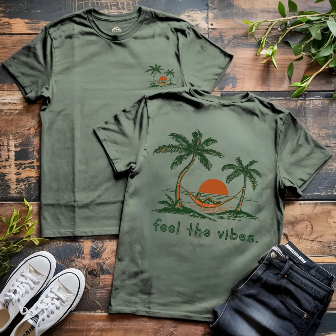 Feel the Vibes Summer Tee