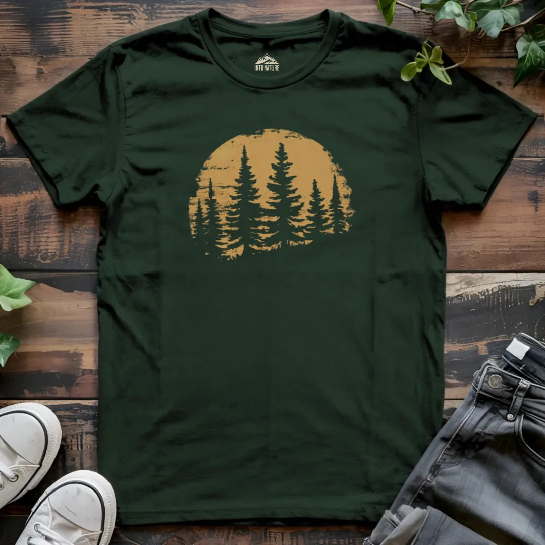 Sunset Trees Tee