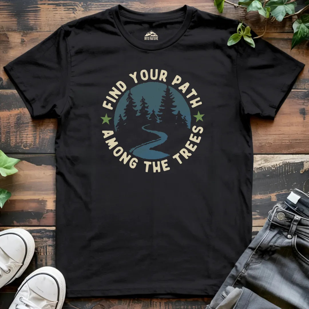 Find Your Path Among the Trees Tee