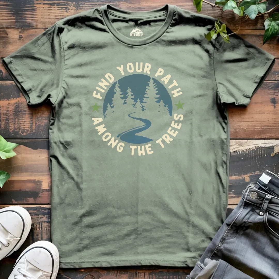 Find Your Path Among the Trees Tee