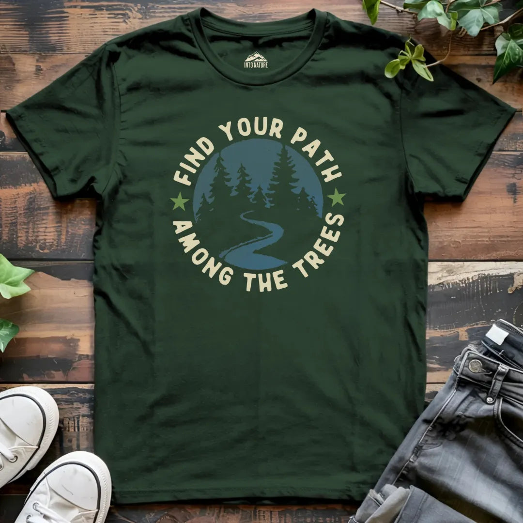 Find Your Path Among the Trees Tee