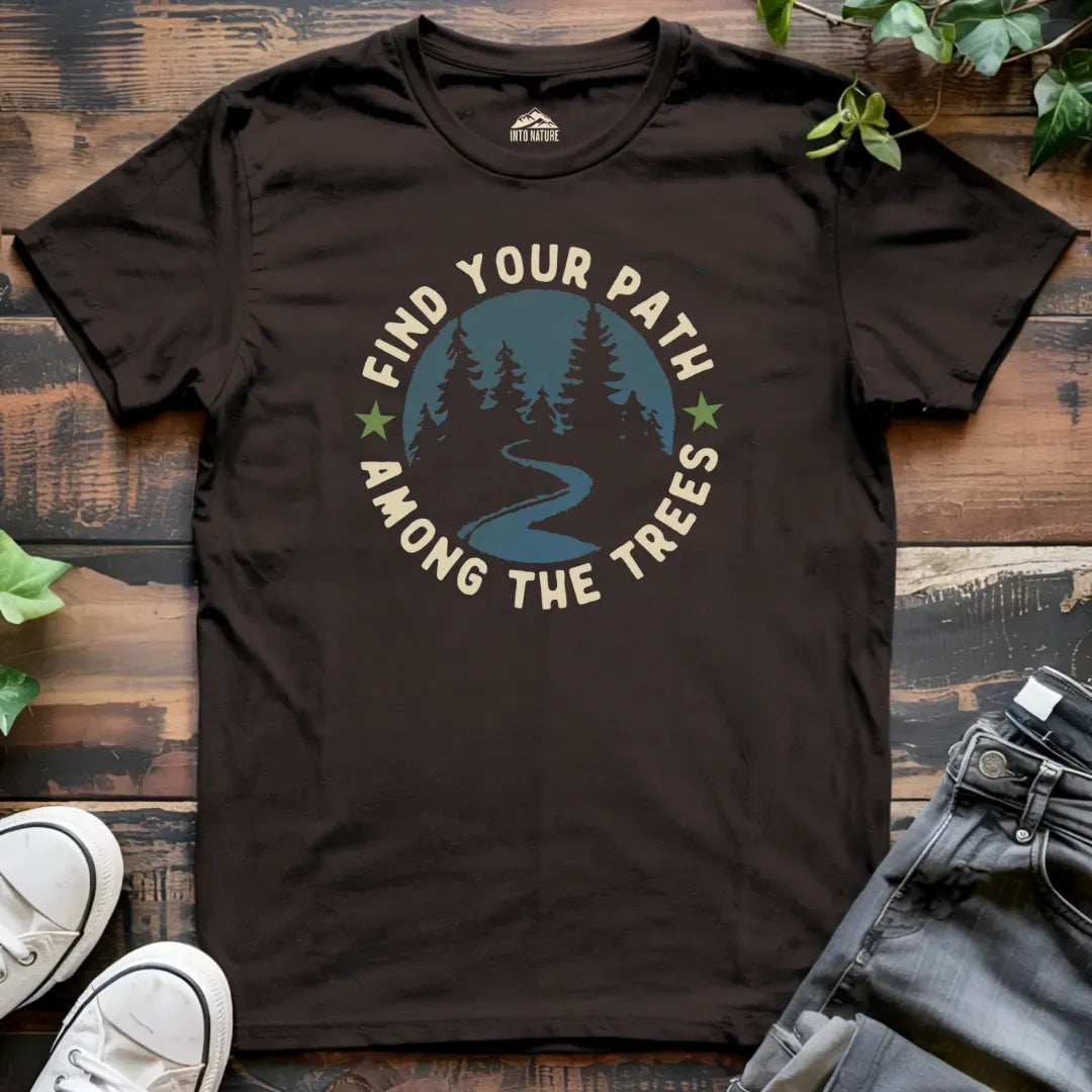 Find Your Path Among the Trees Tee
