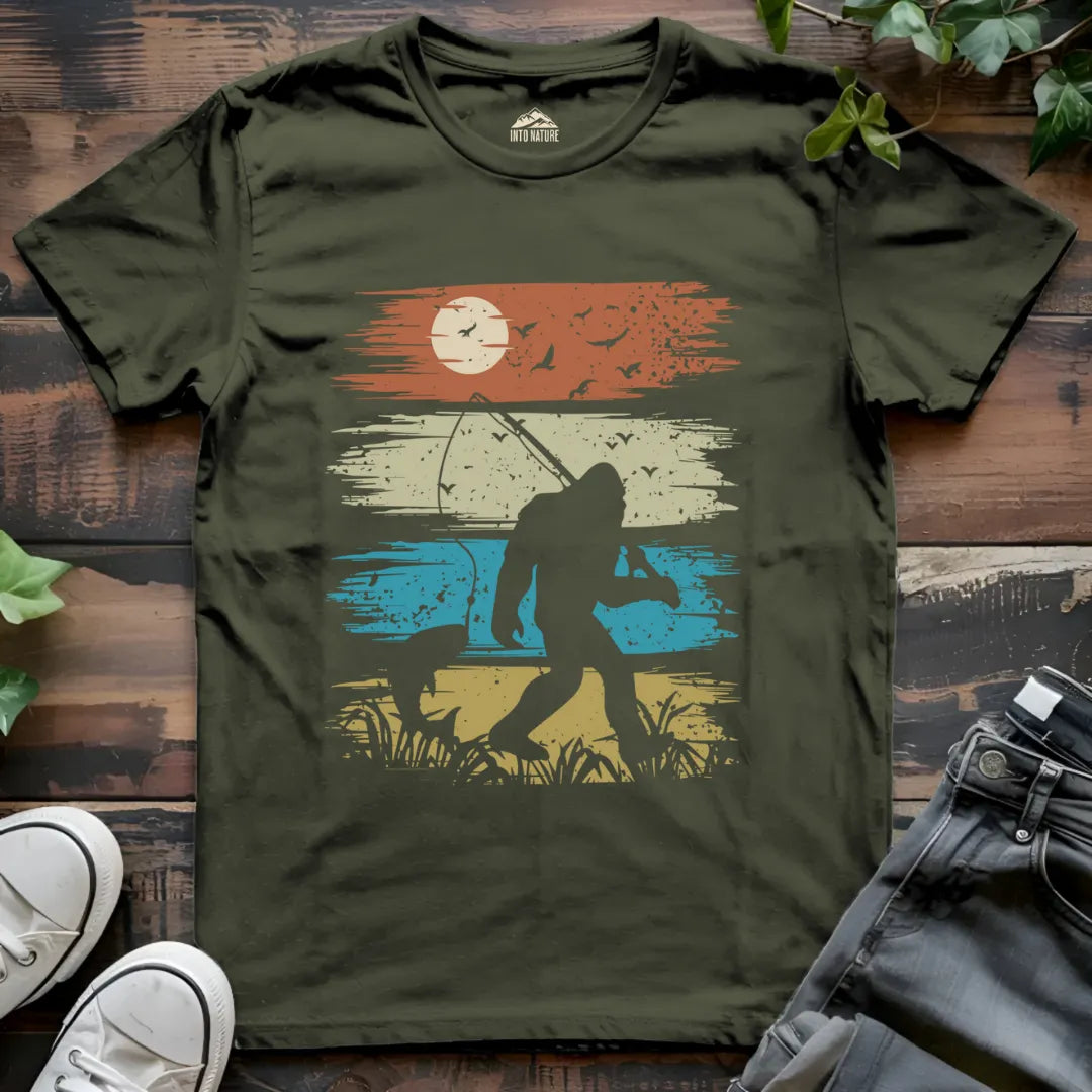 Bigfoot Fishing Adventure Tee