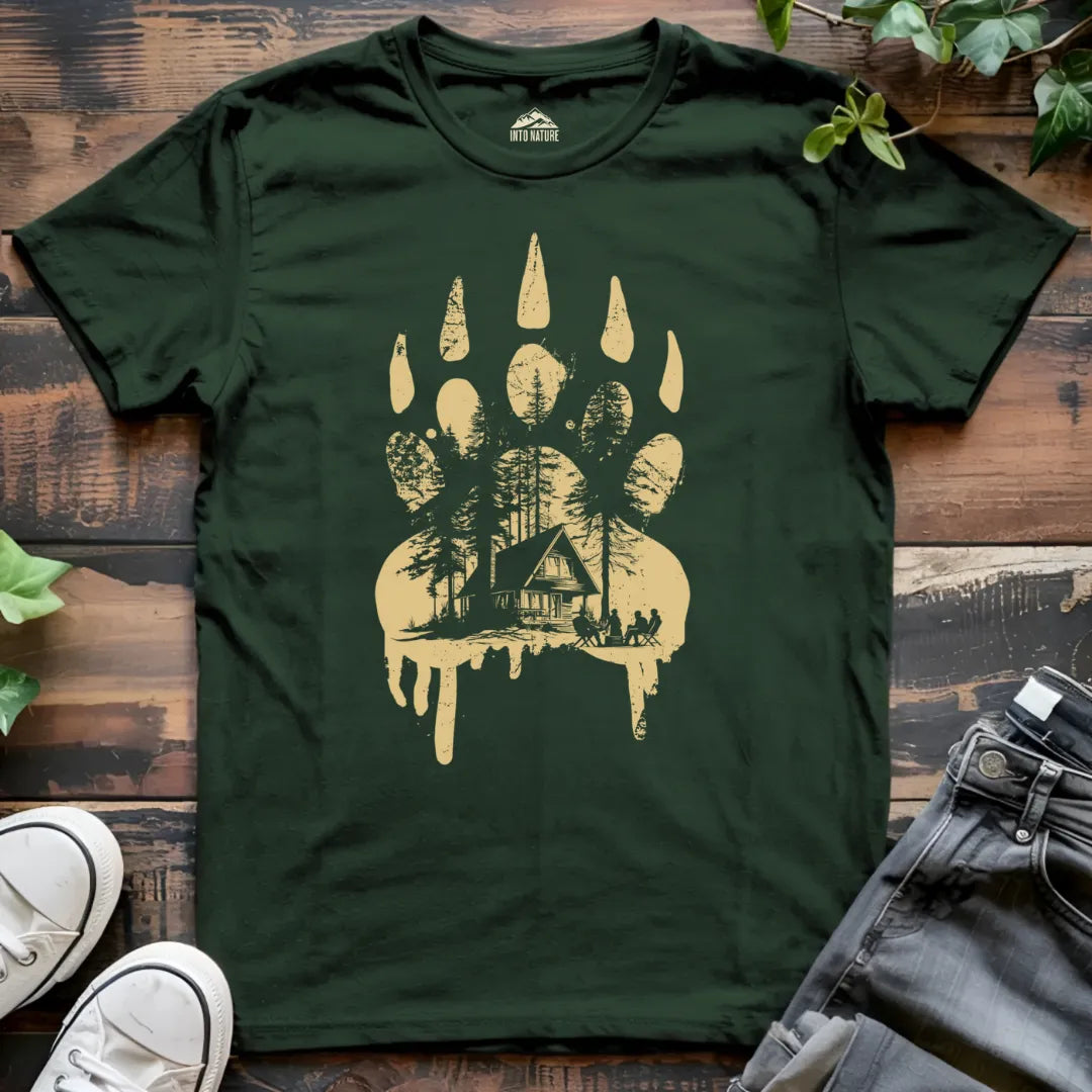 The Paw Cabin Tee