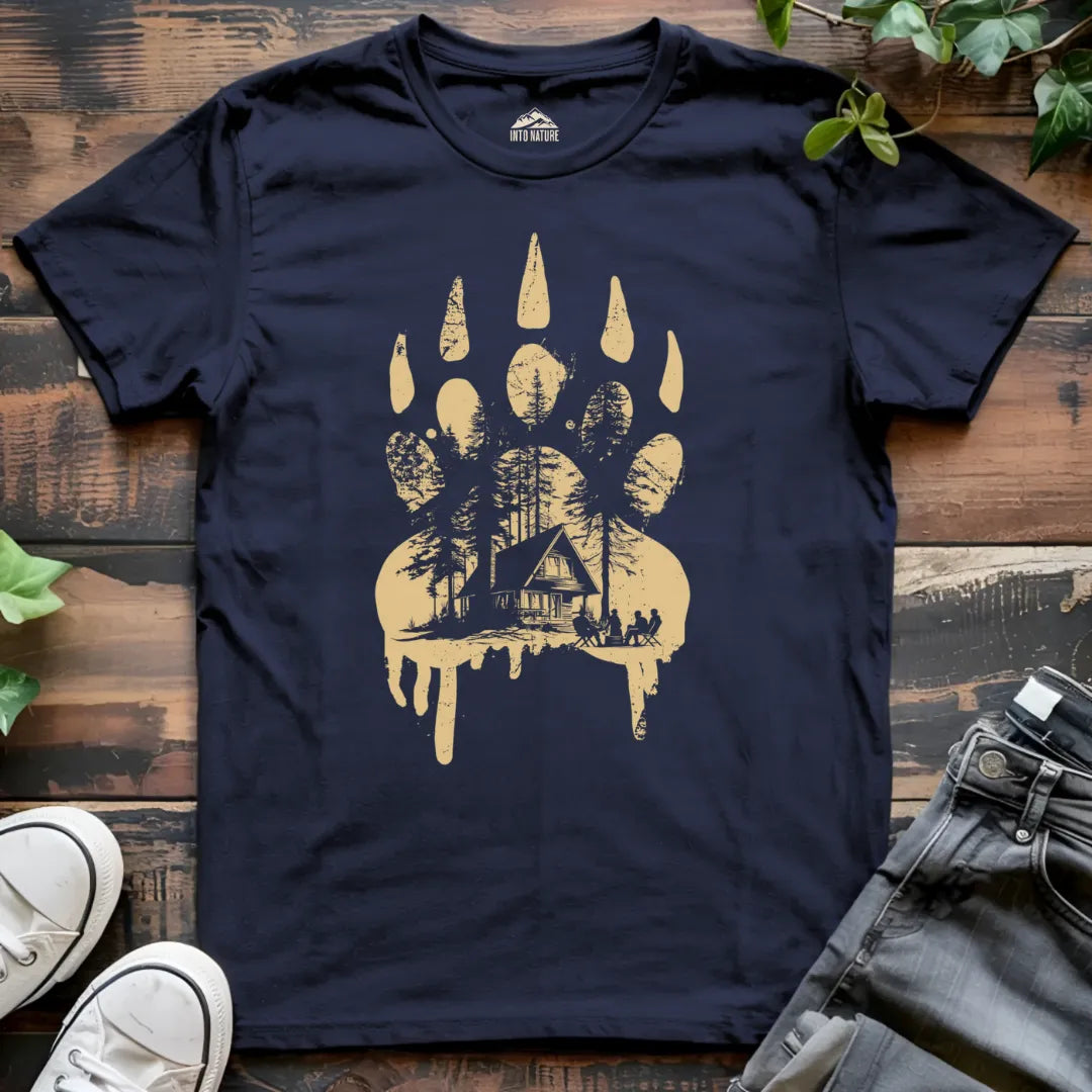 The Paw Cabin Tee