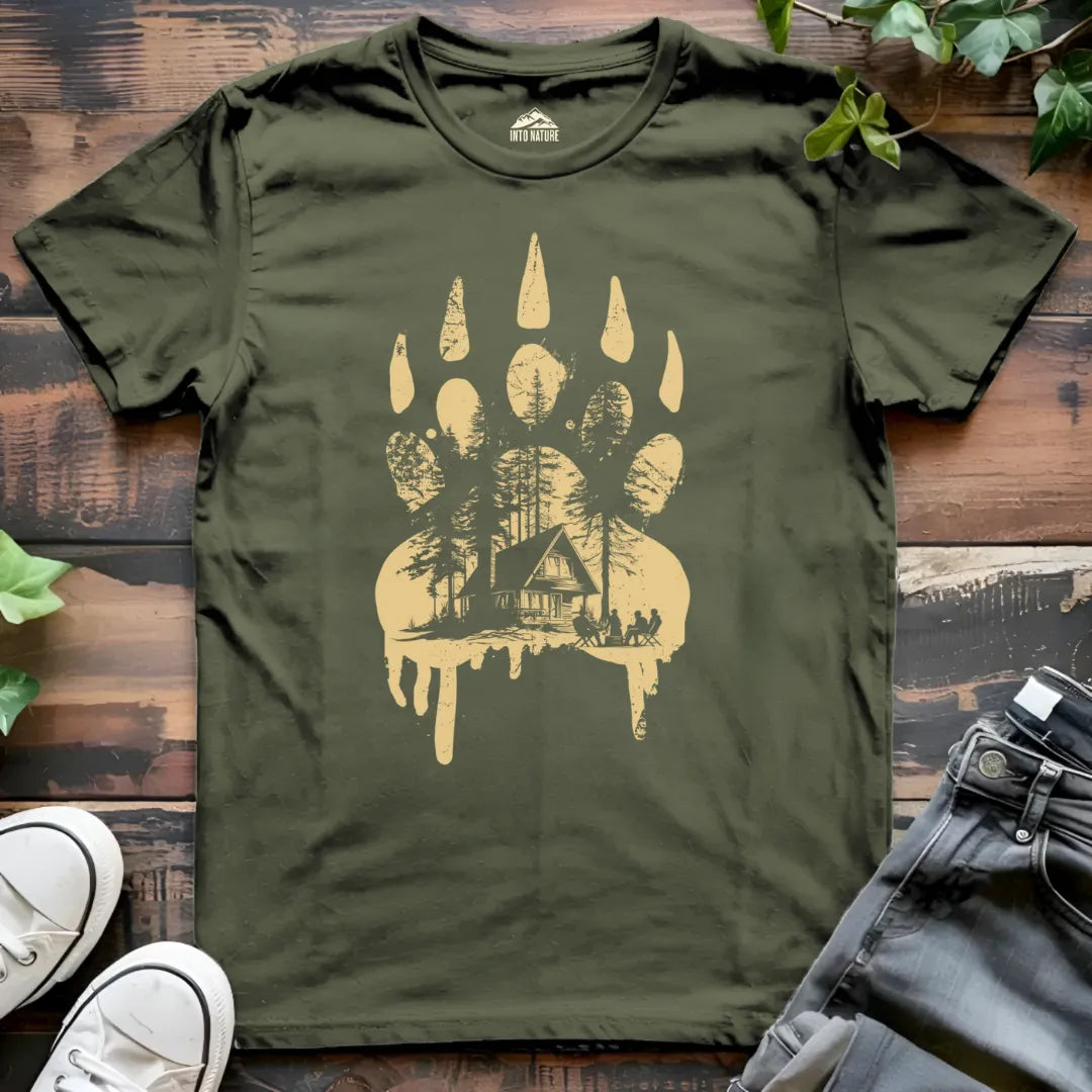 The Paw Cabin Tee
