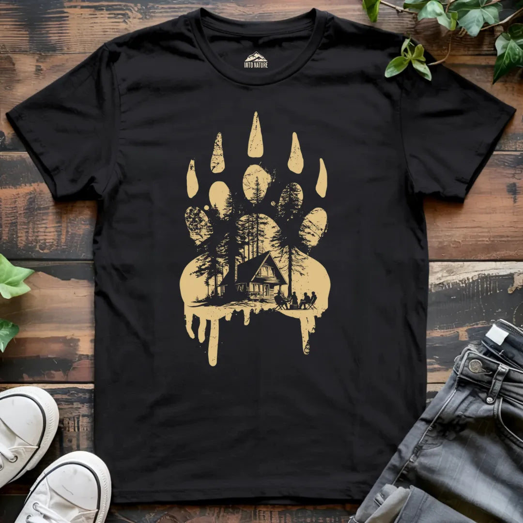 The Paw Cabin Tee