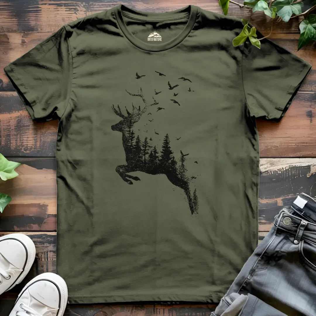 The Flying Deer Tee