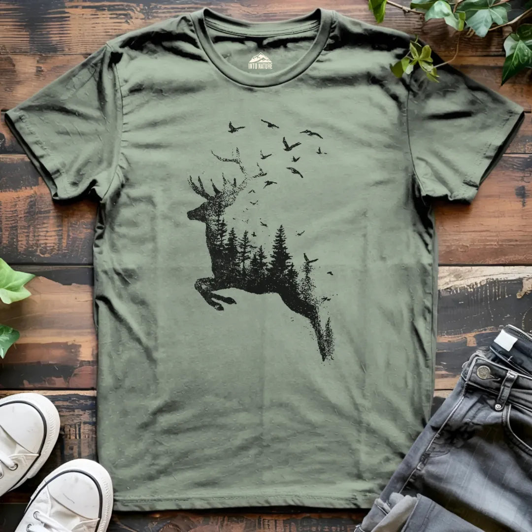 The Flying Deer Tee