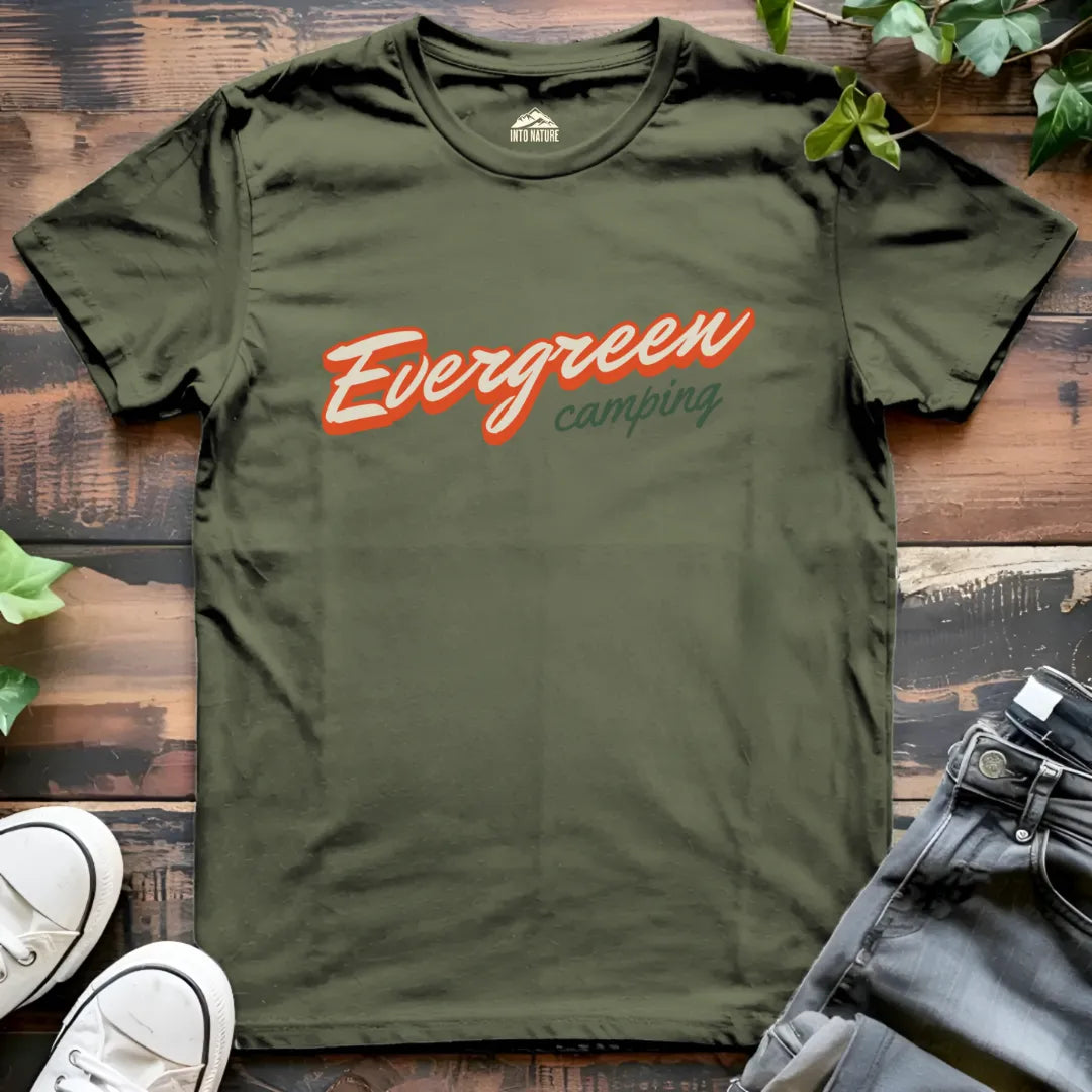 Evergreen Camping Tee