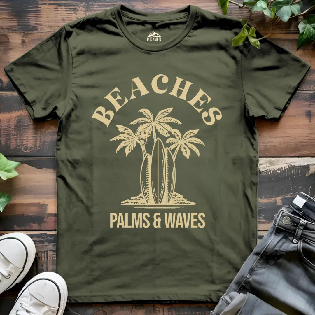 Palms & Waves Summer Tee
