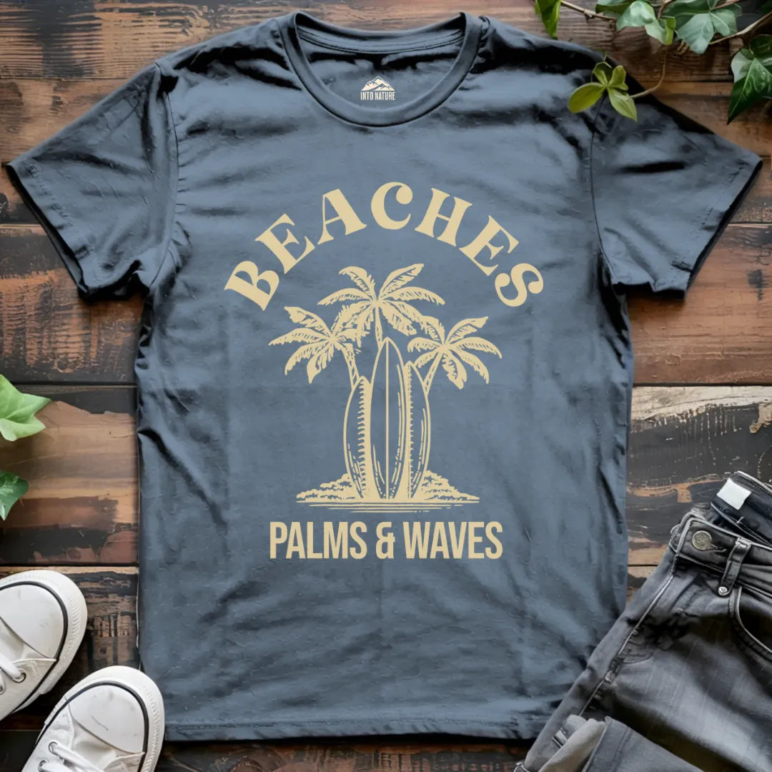 Palms & Waves Summer Tee