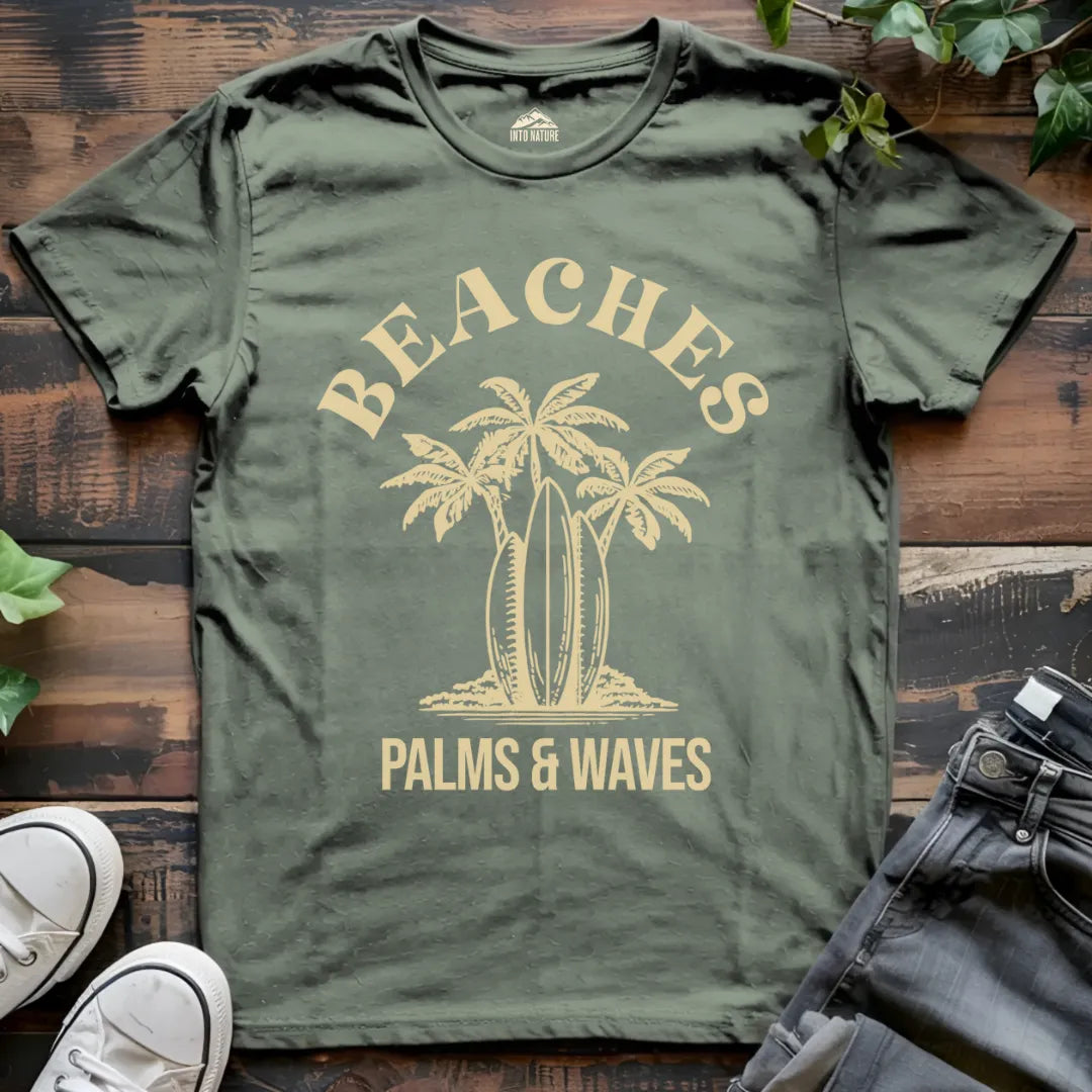 Palms & Waves Summer Tee