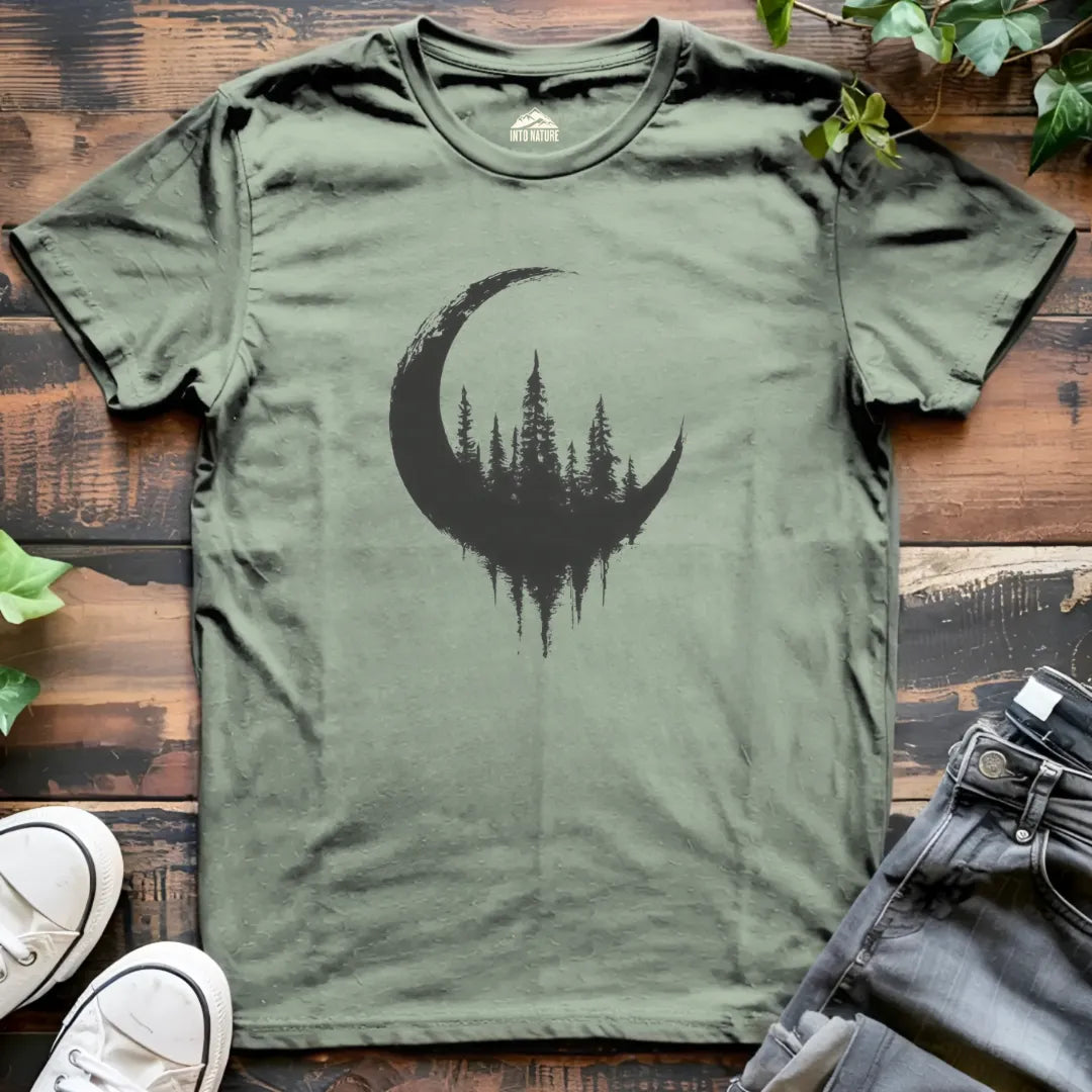 The Crescent Moon Forest Tee