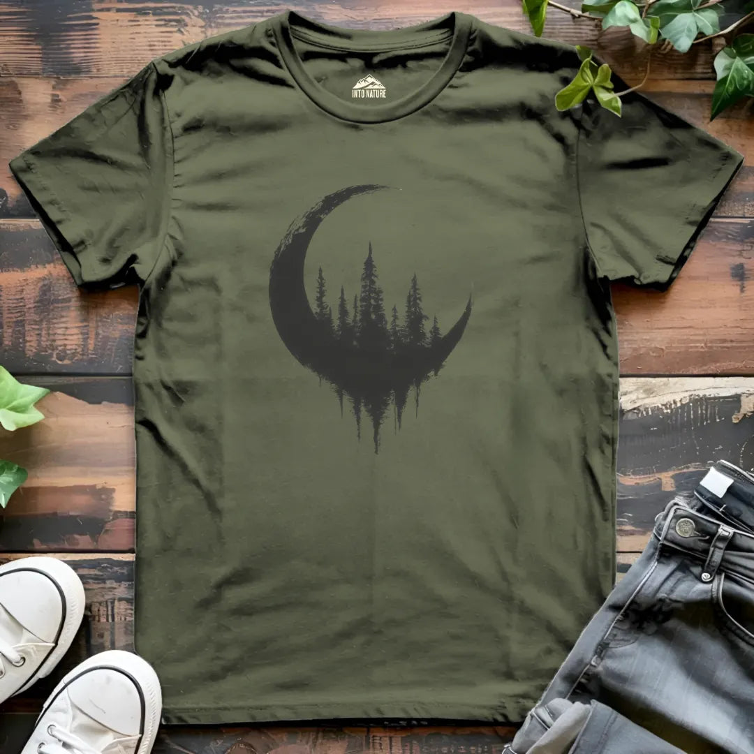 The Crescent Moon Forest Tee
