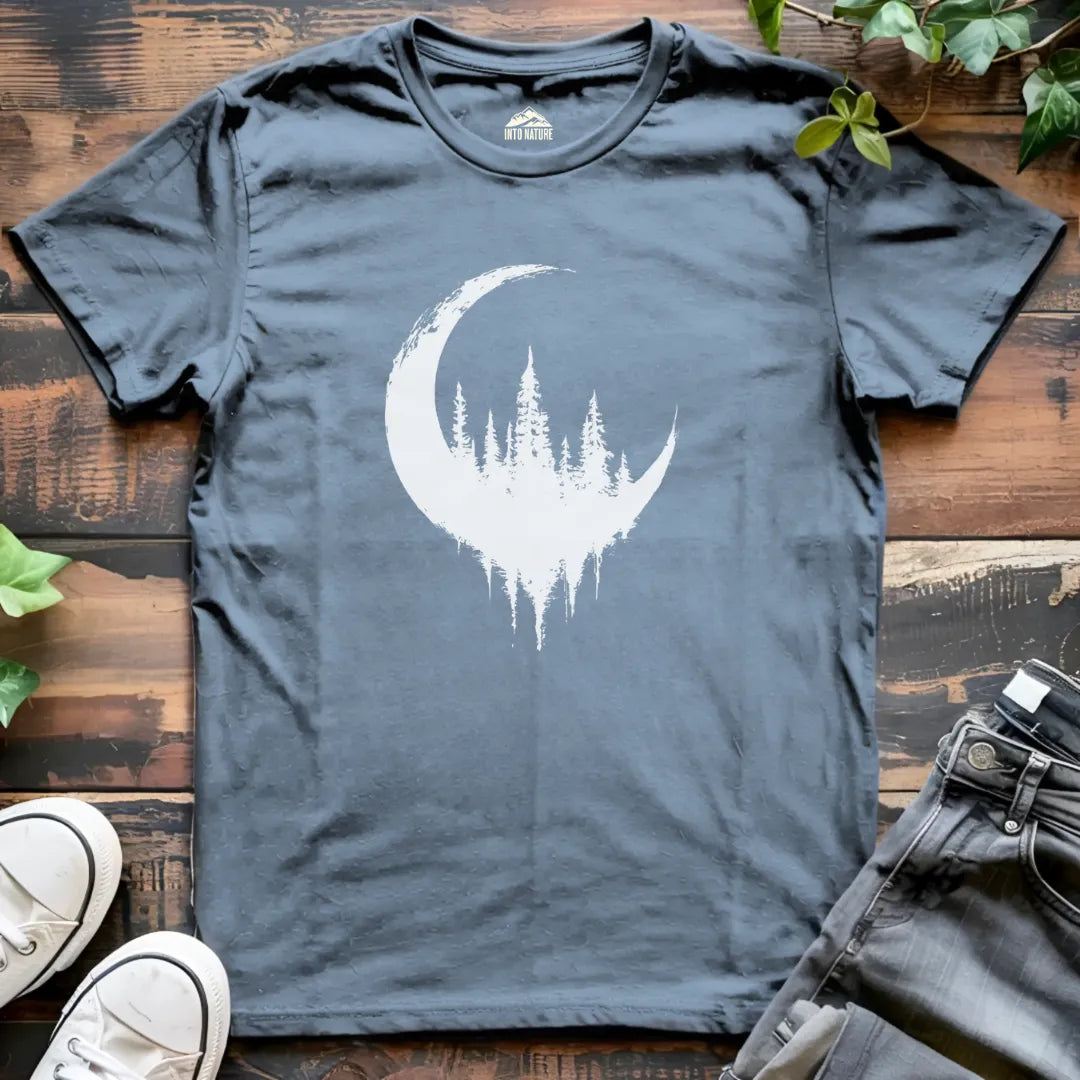 The Crescent Moon Forest Tee