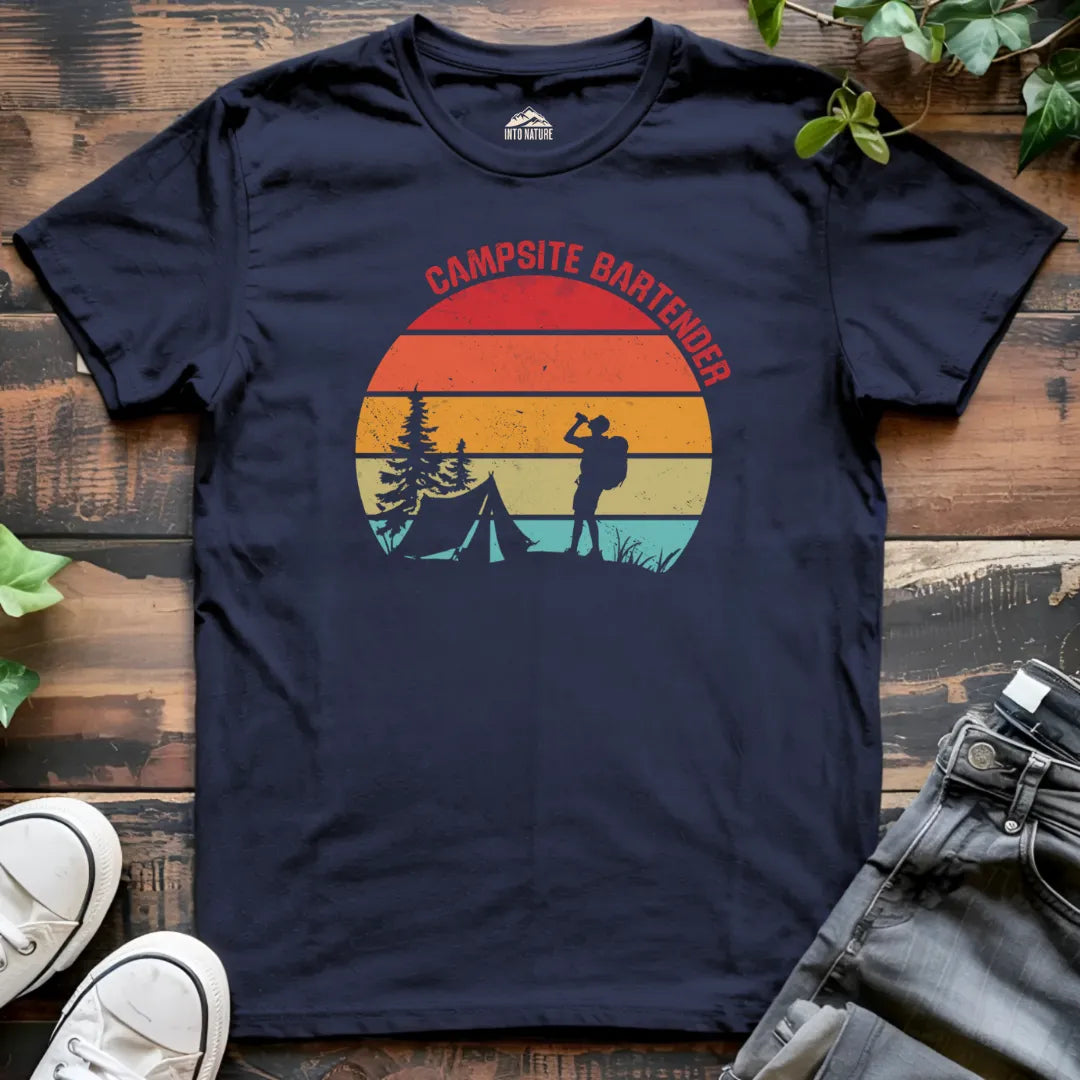 Campsite Bartender Tee