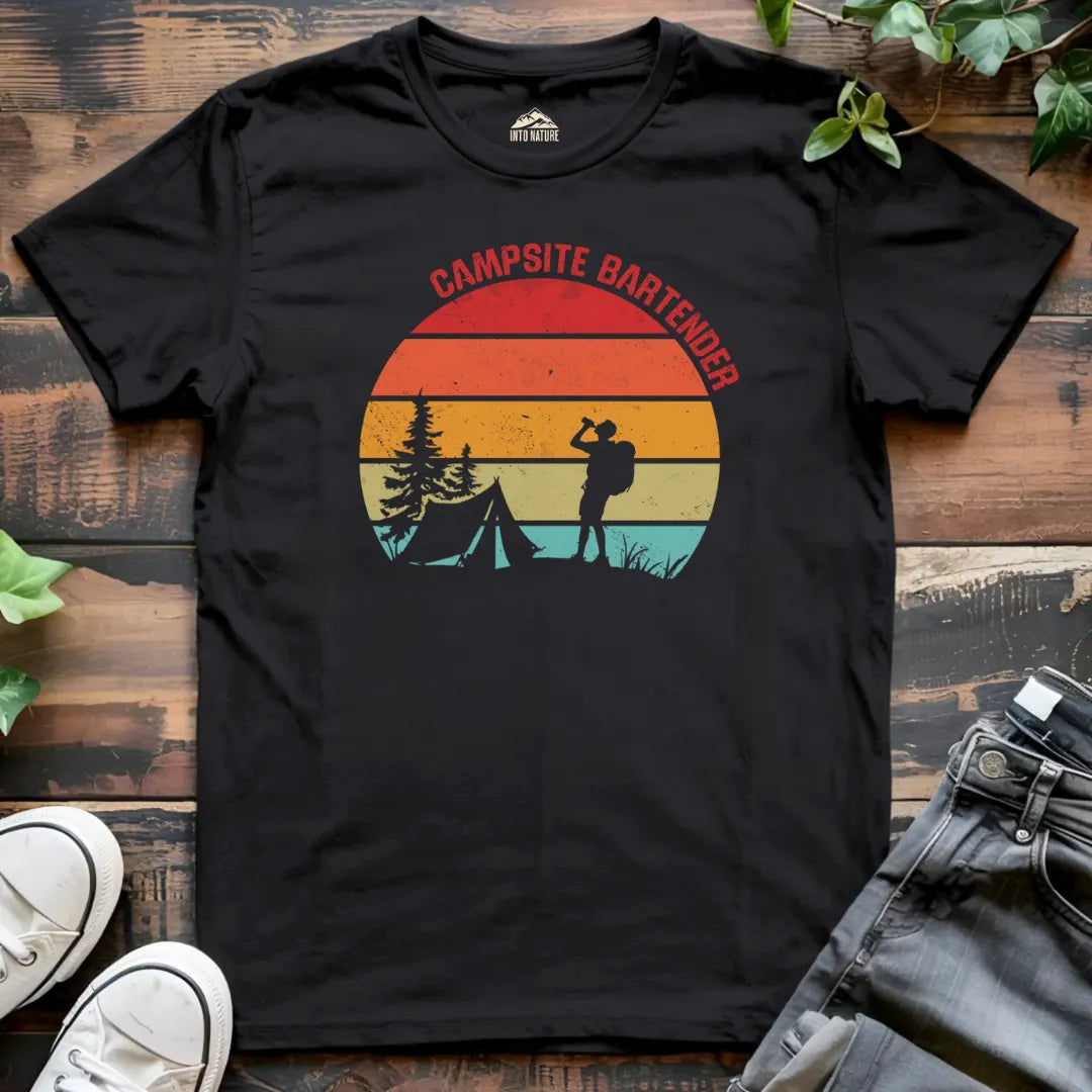 Campsite Bartender Tee