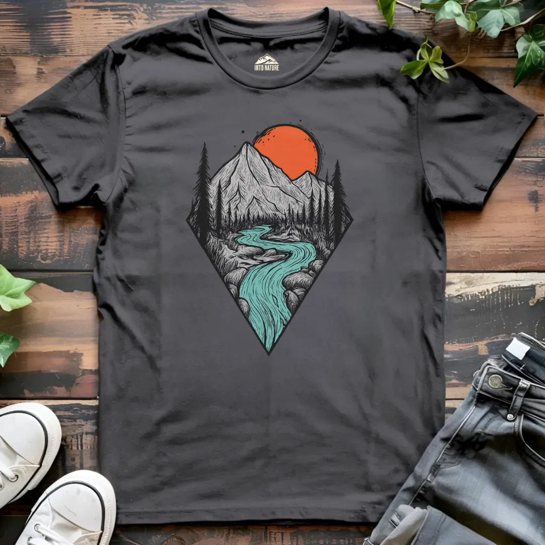 Sunset Stream Tee