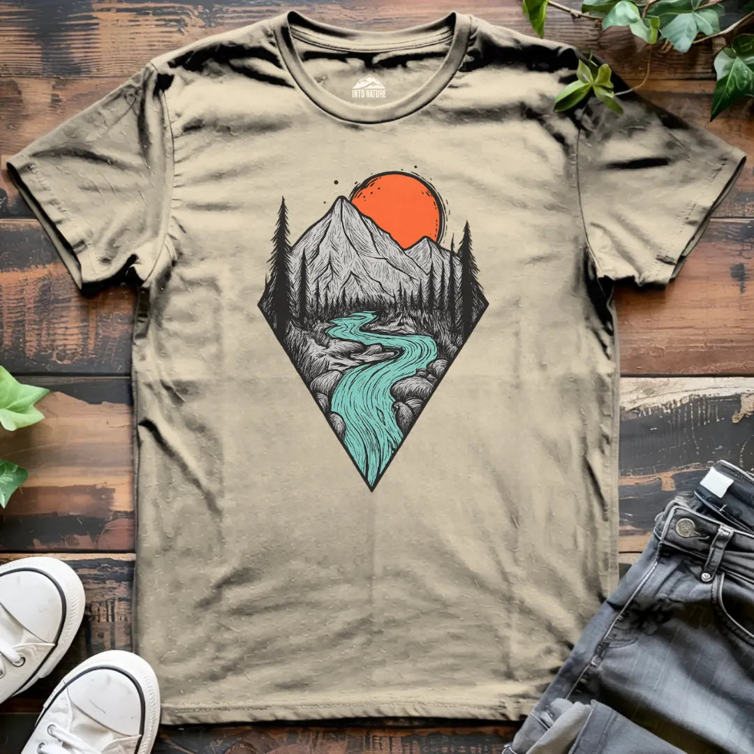 Sunset Stream Tee