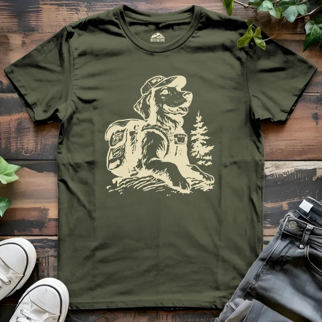 Golden Retriever Hiker Tee