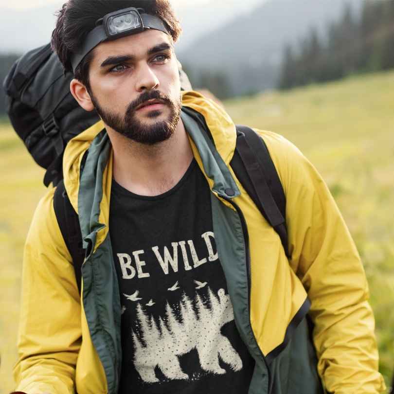 "Be Wild" Bear Tee