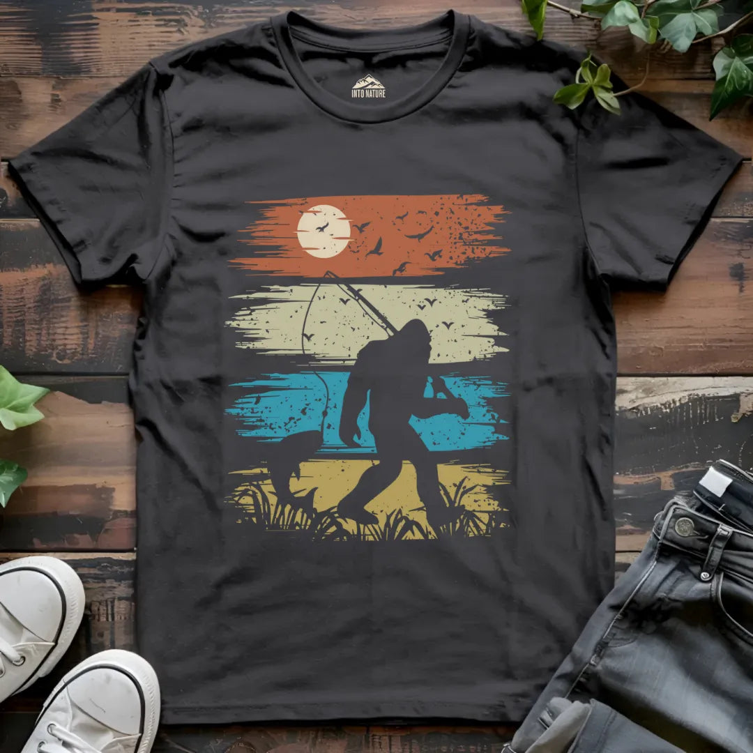 Bigfoot Fishing Adventure Tee