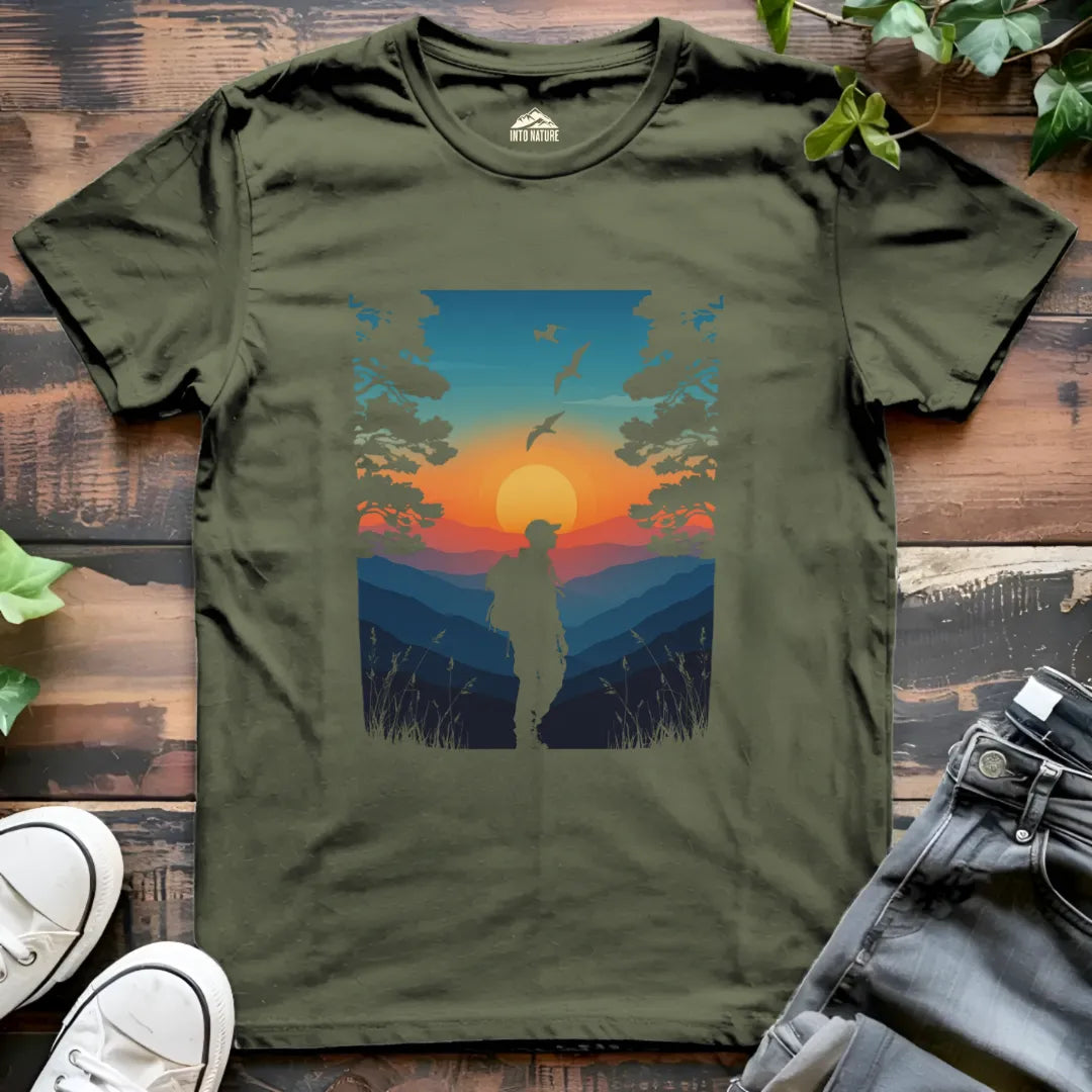 The Golden Horizon Tee