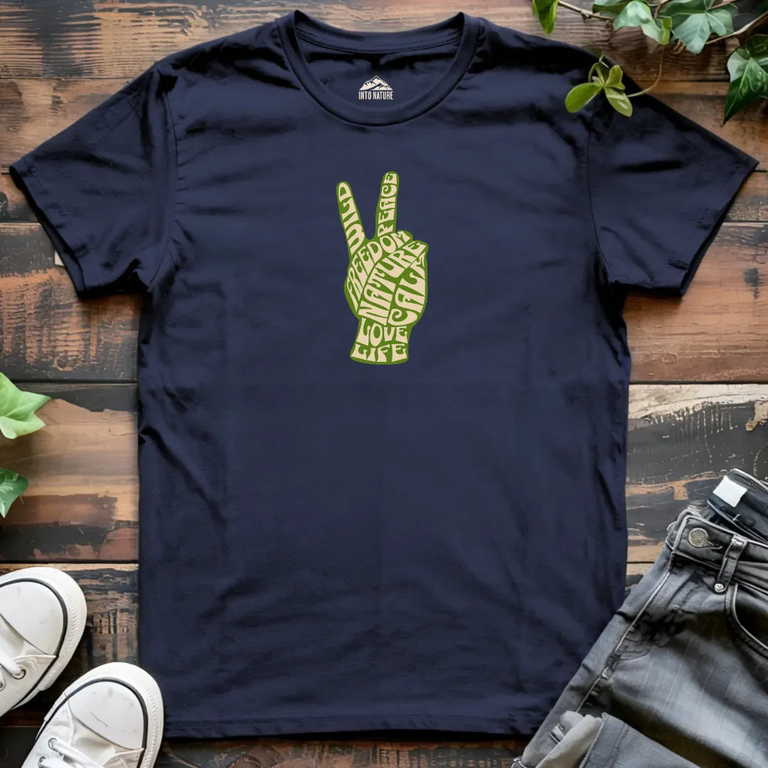 Nature's Peace Sign Tee