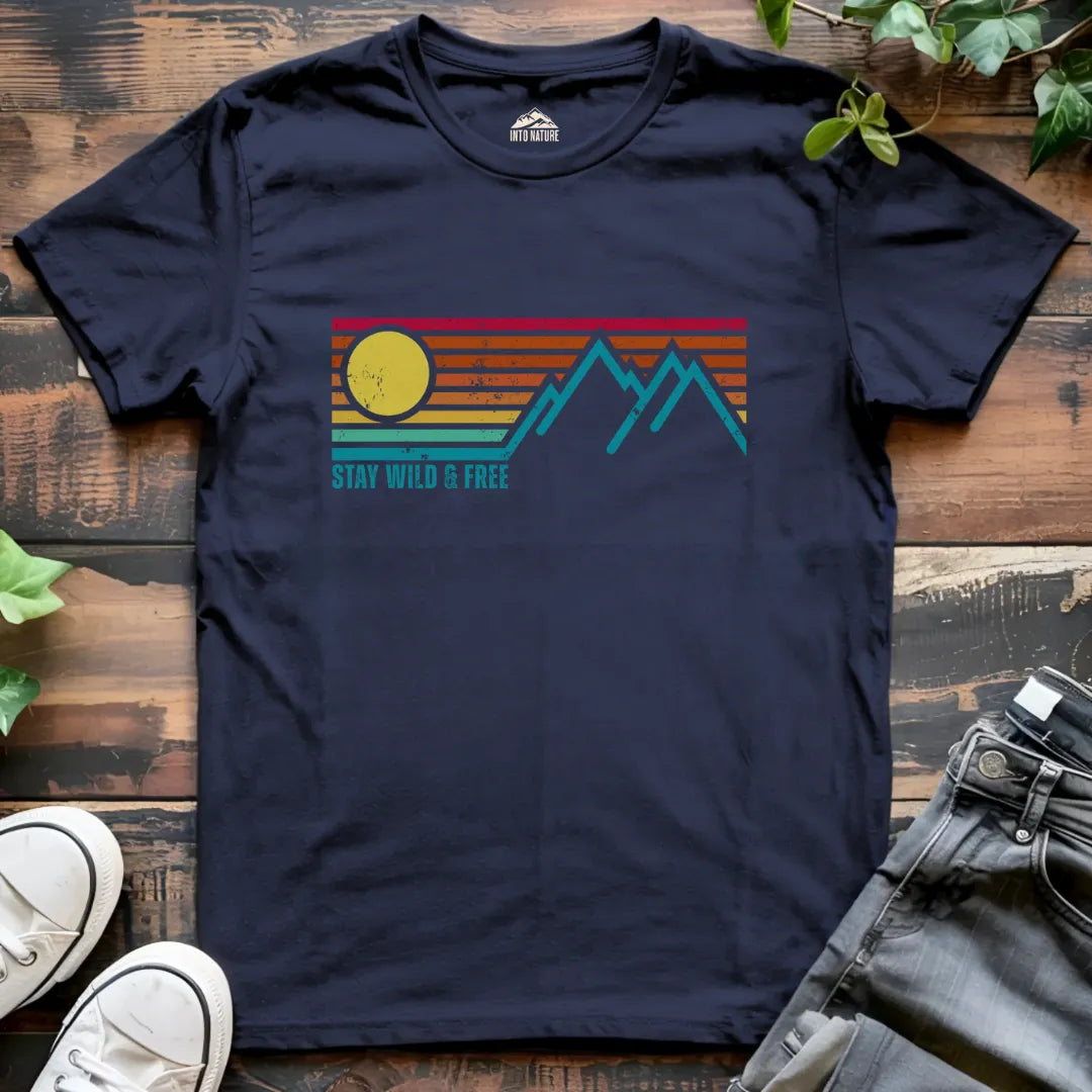 Stay Wild & Free Adventure Tee