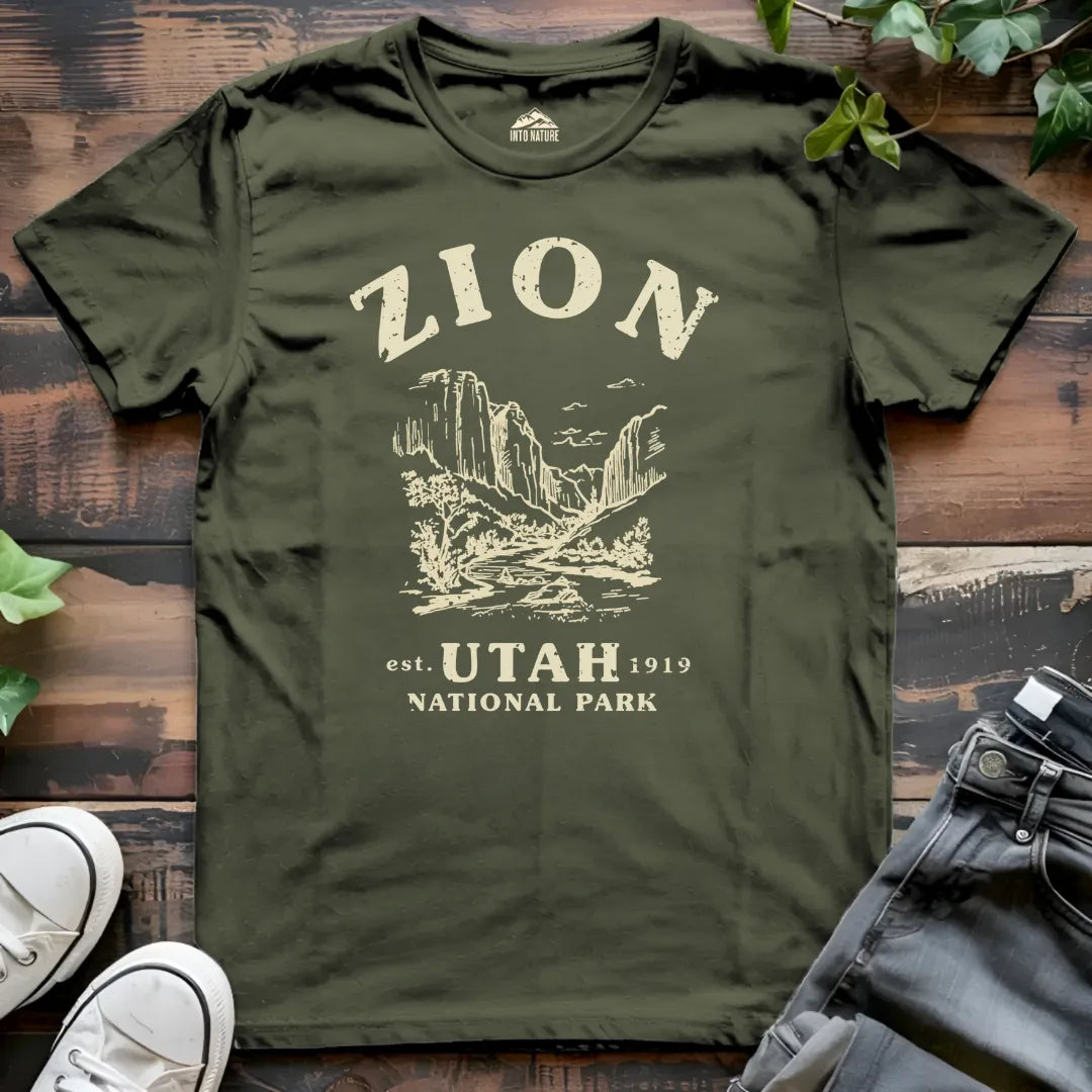 Zion National Park Graphic Tee