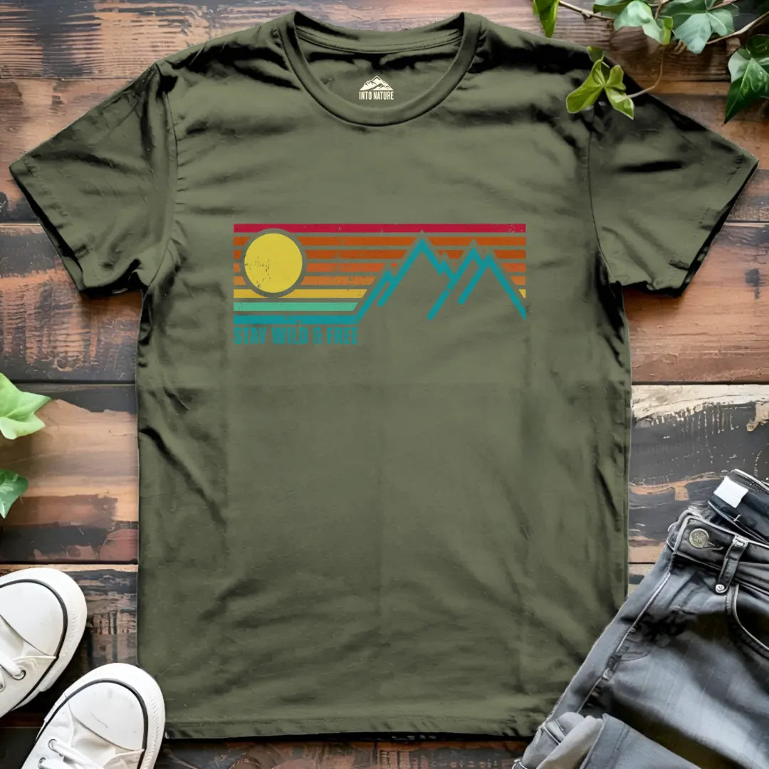 Stay Wild & Free Adventure Tee
