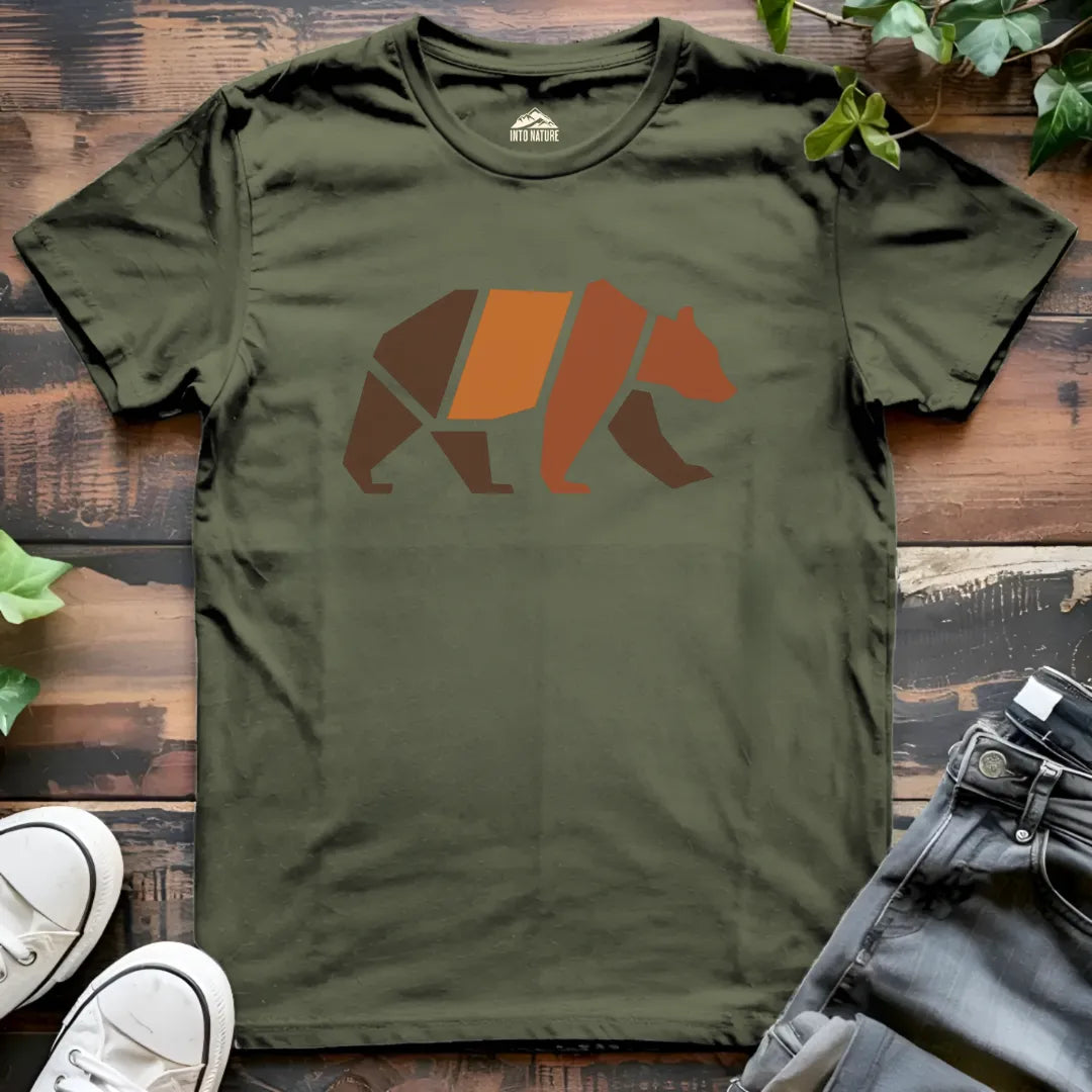 The Geometric Bear Tee