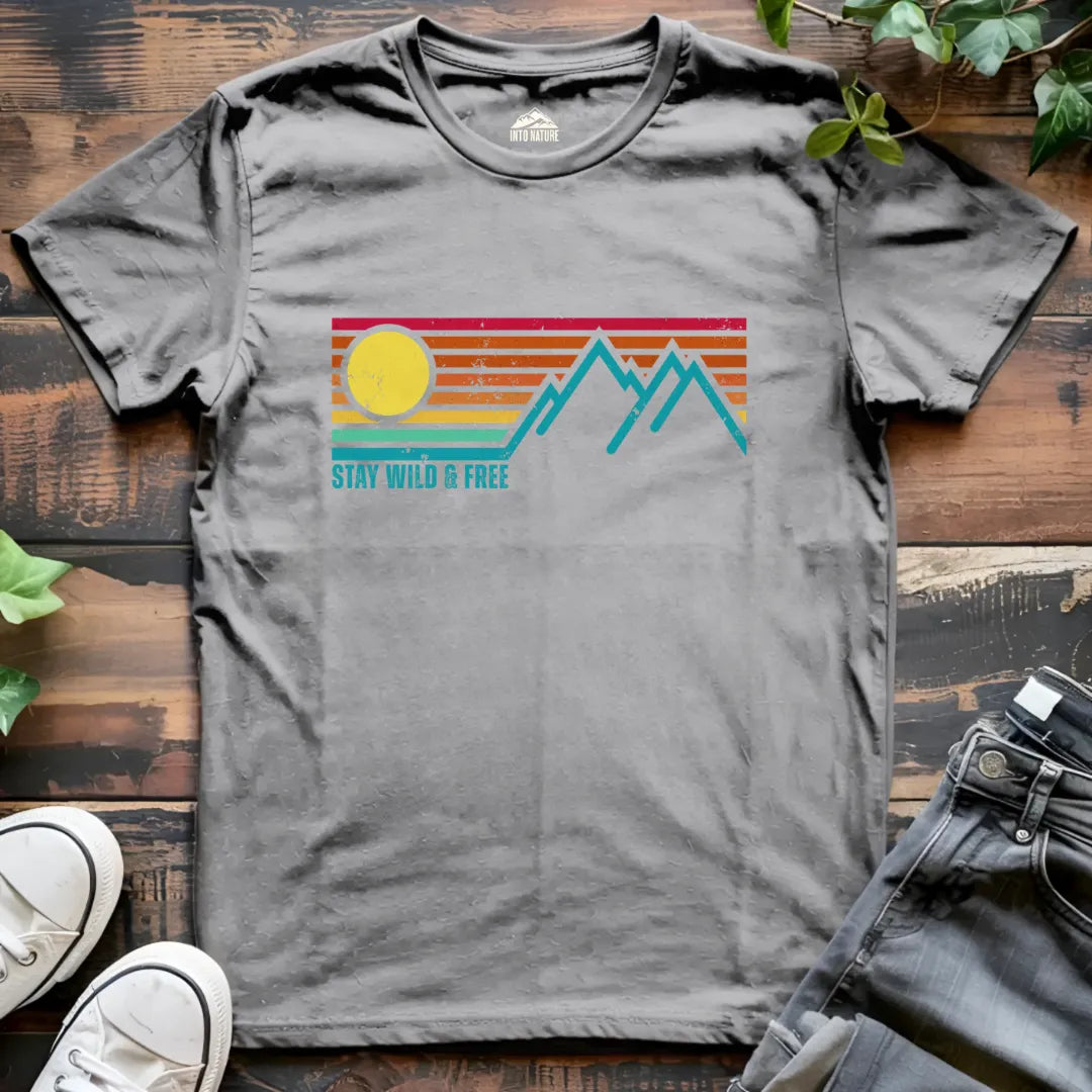 Stay Wild & Free Adventure Tee