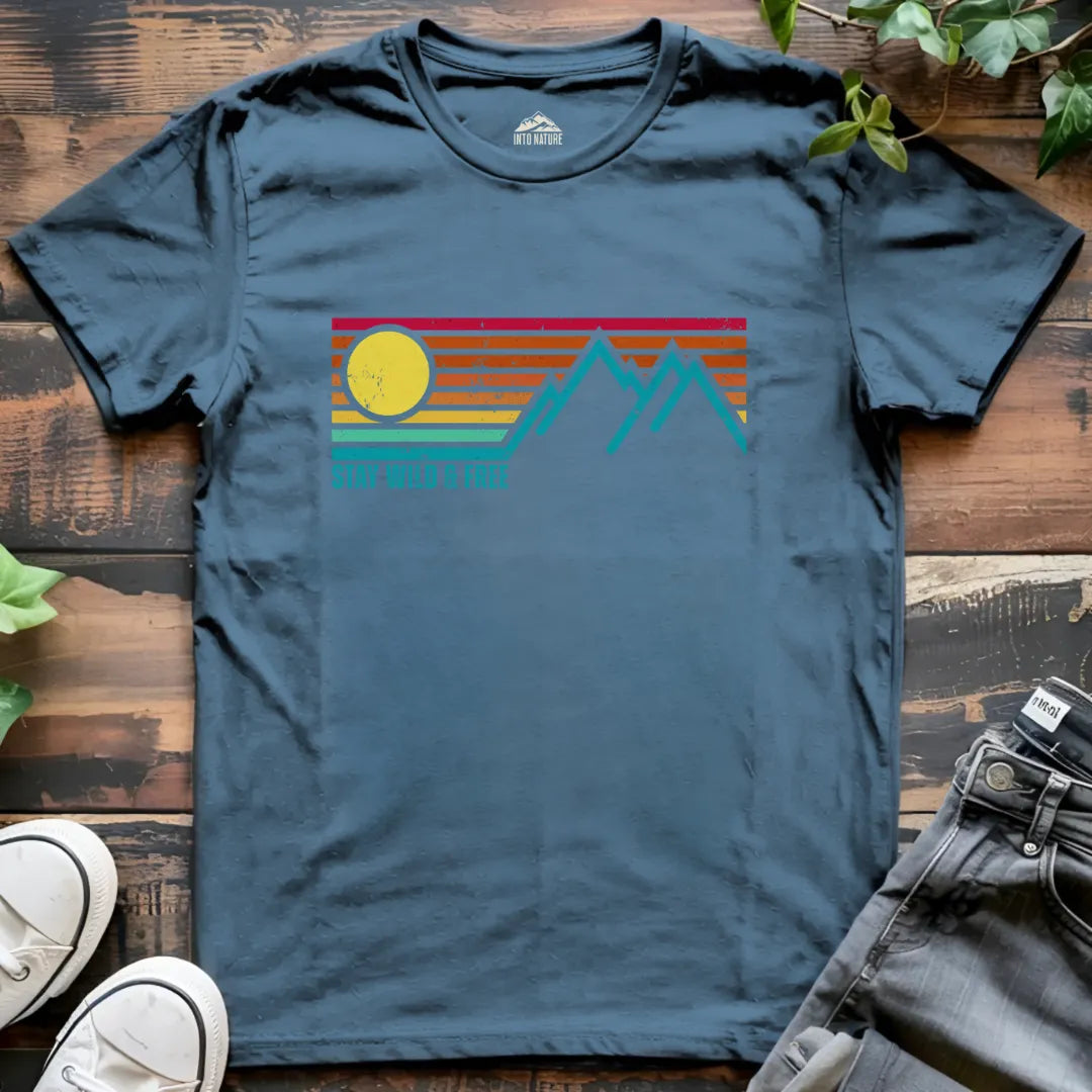 Stay Wild & Free Adventure Tee