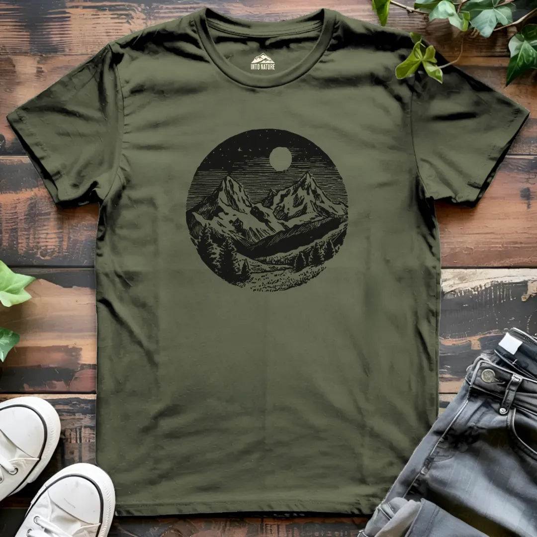 Mountains and The Moon Tee