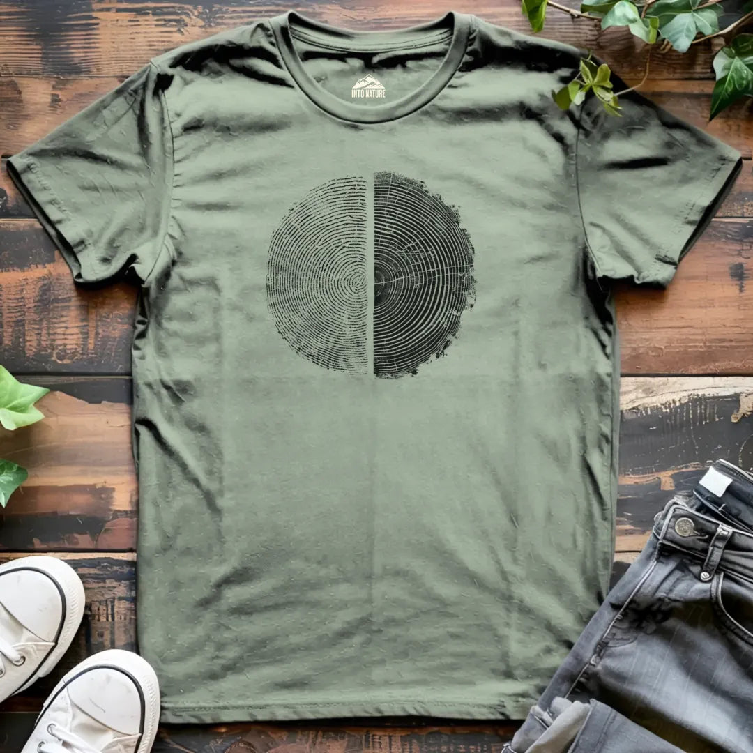 The Wooden Fingerprint Tee