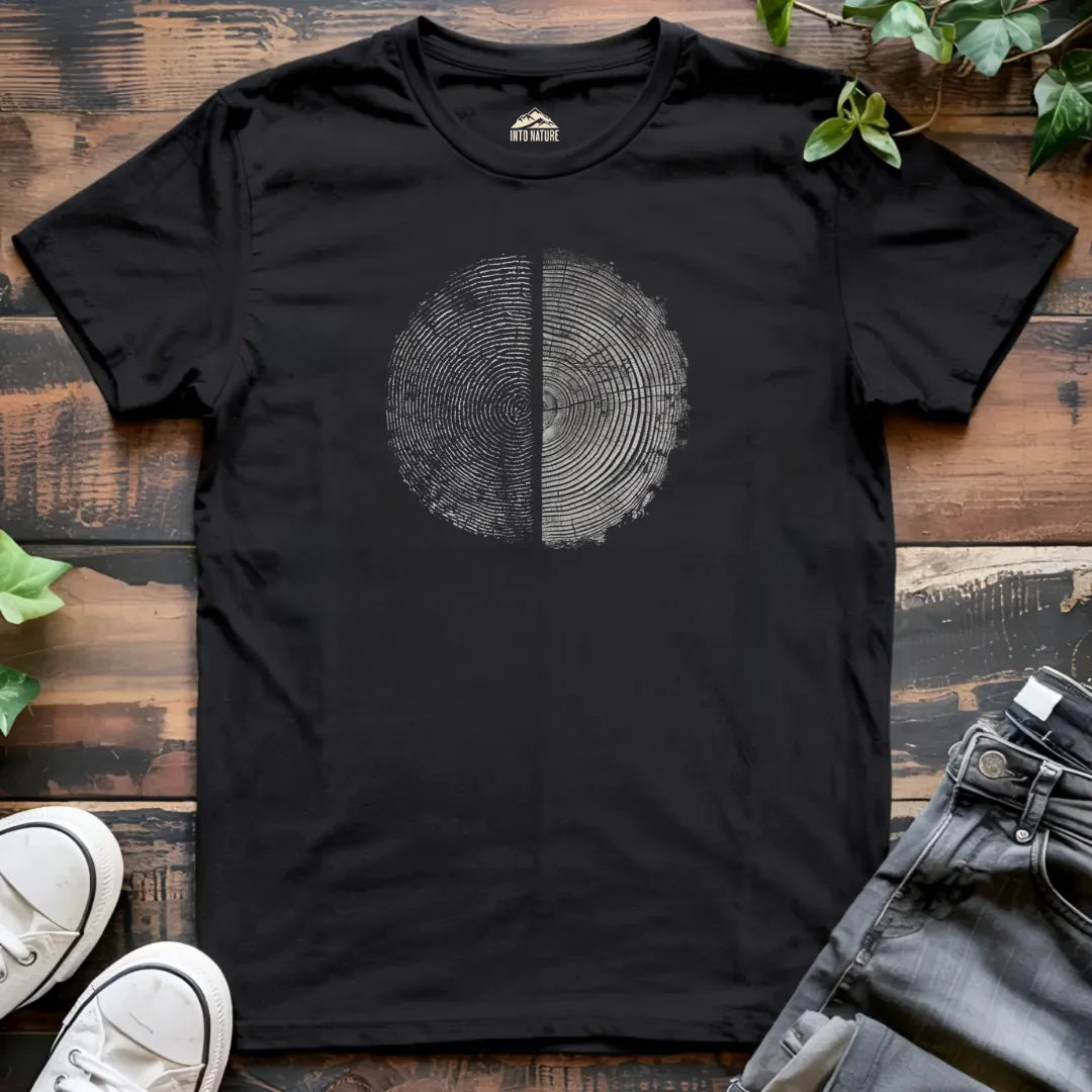The Wooden Fingerprint Tee