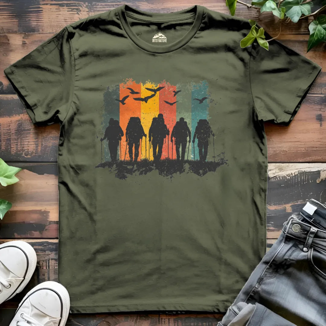 Sunset Hikers Tee