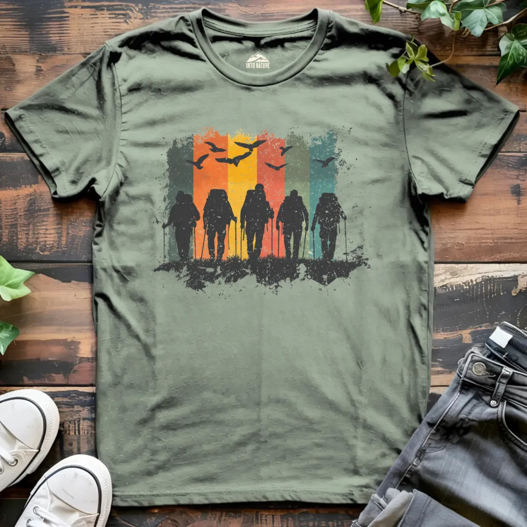 Sunset Hikers Tee